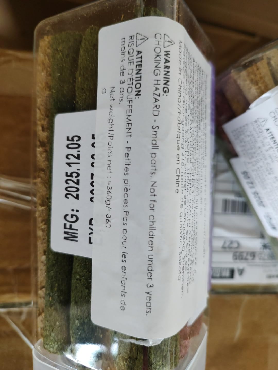 ERKOON Timothy Hay Sticks,Rabbit Chew Toys for Teeth Natural Molar Sticks Rabbits Treats for Bunnies, Chinchilla Guinea Pigs, Ge