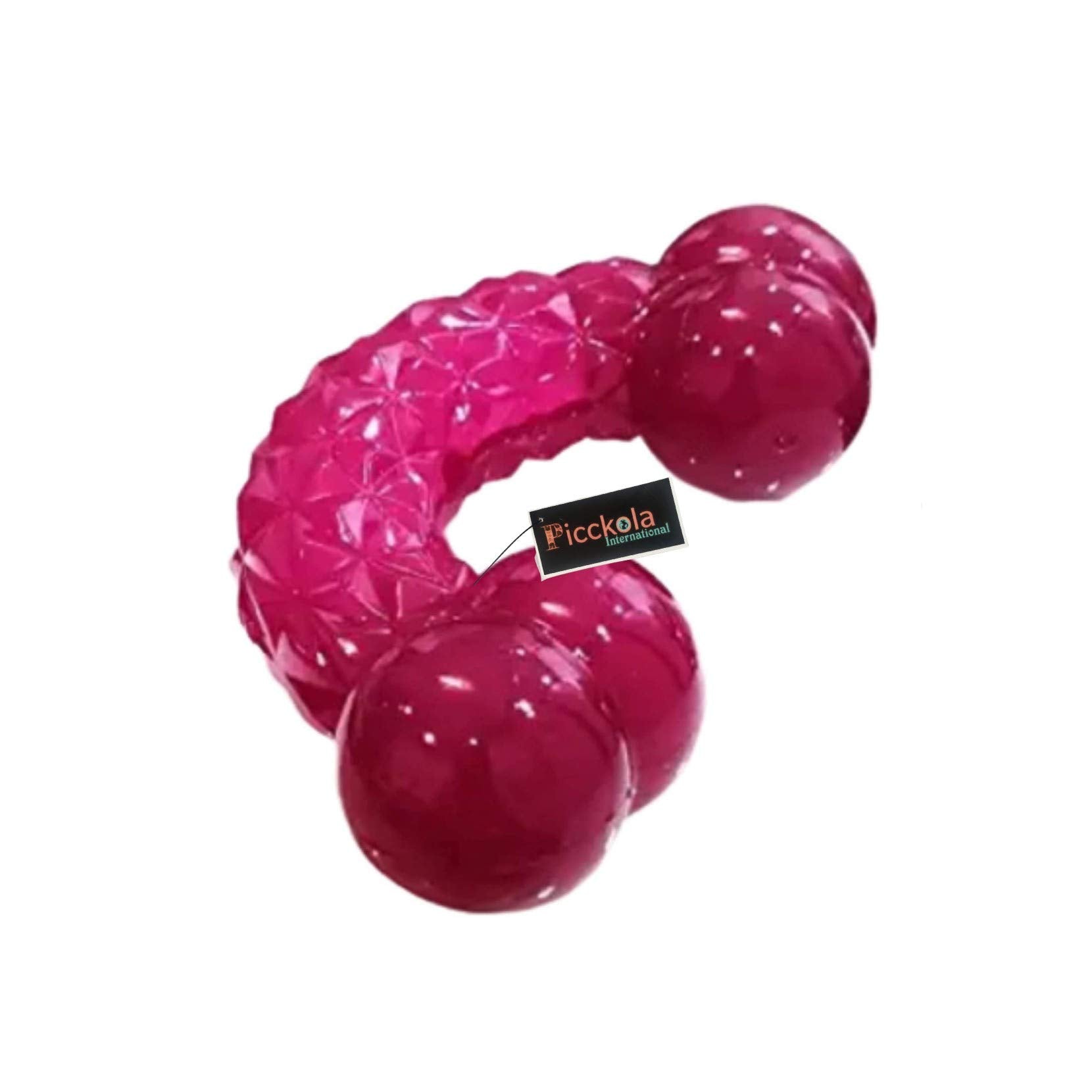Picckola International Imported Twister Treat Toy For Dogs & Puppies Dog Chew Toy Teething Toy Dog Toys For Small Breed Purple