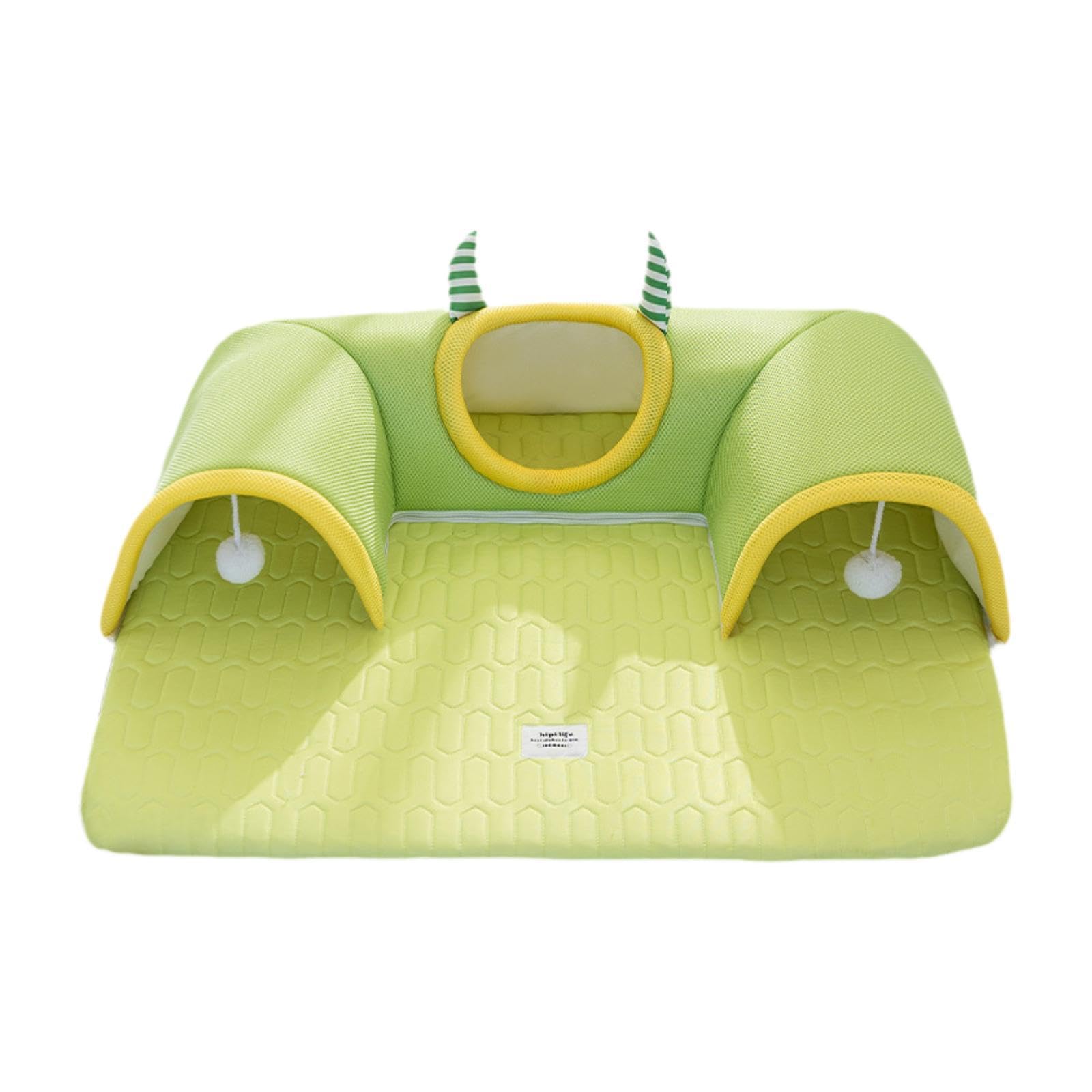 Ujeavette Pet Cat Tunnel Bed Summer Nest Play Center For Hamster Rabbits Entertainment L