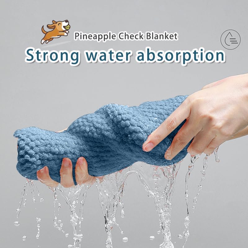 Nvnan Microfiber Dog Towels - 40X24 Inch, Super Absorbent & Quick - Drying, Soft Pet Grooming Towel For Small & Medium Dogs & Ca