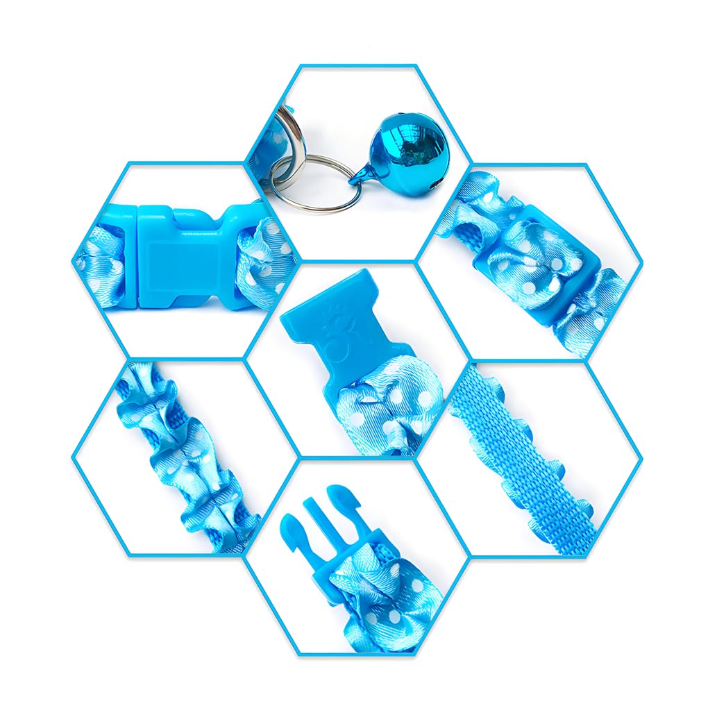Red Pet Collar Bells, Small Cat Collar With Bell Puppy Collar Girl Lace Adjustable For Xxs Xs Small Pet Dogs Cats Animal Litter