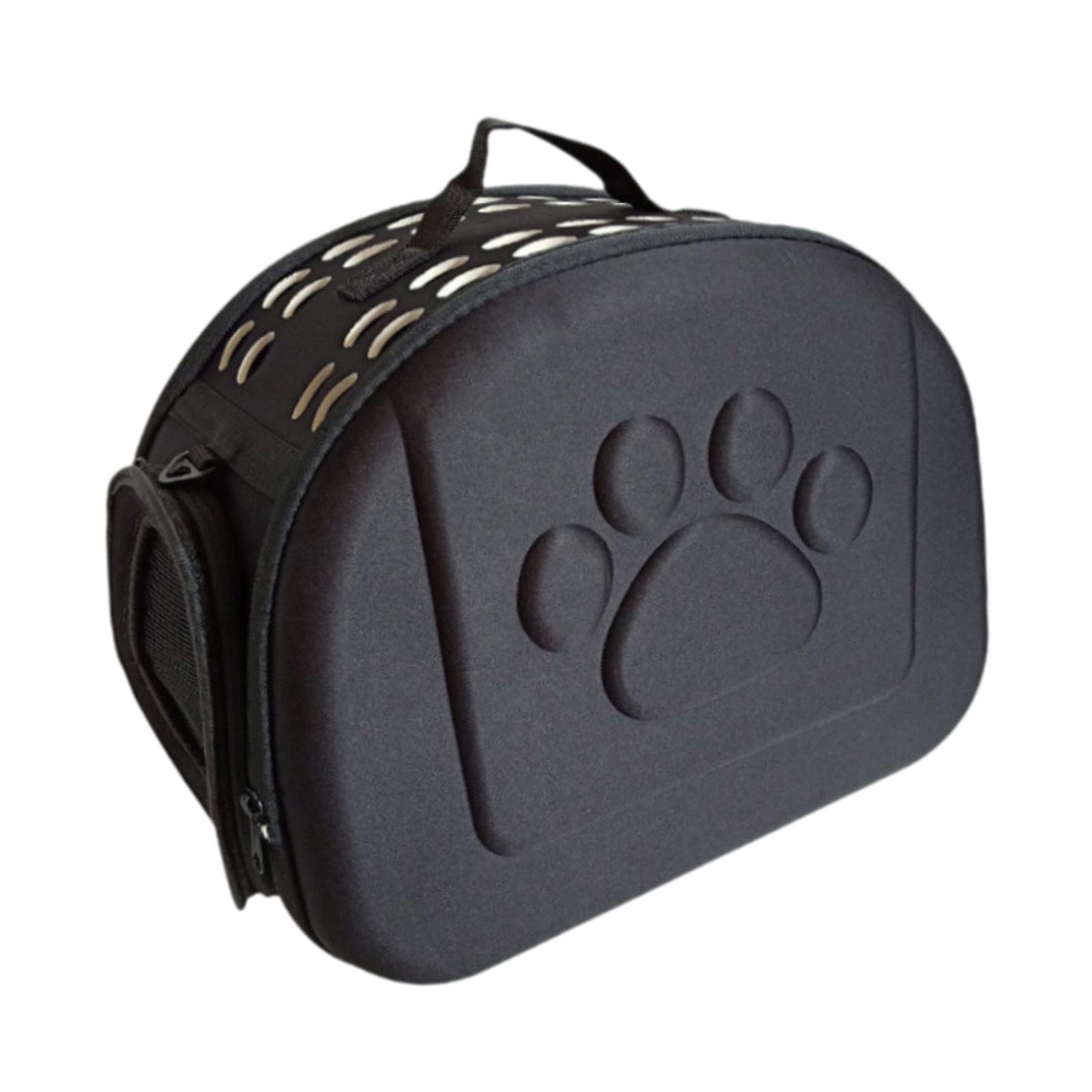 MYADDICTION Pet Travel Carrier Soft Sided Pet Bag Handbag for Outdoor Hiking Medium Cats Black
