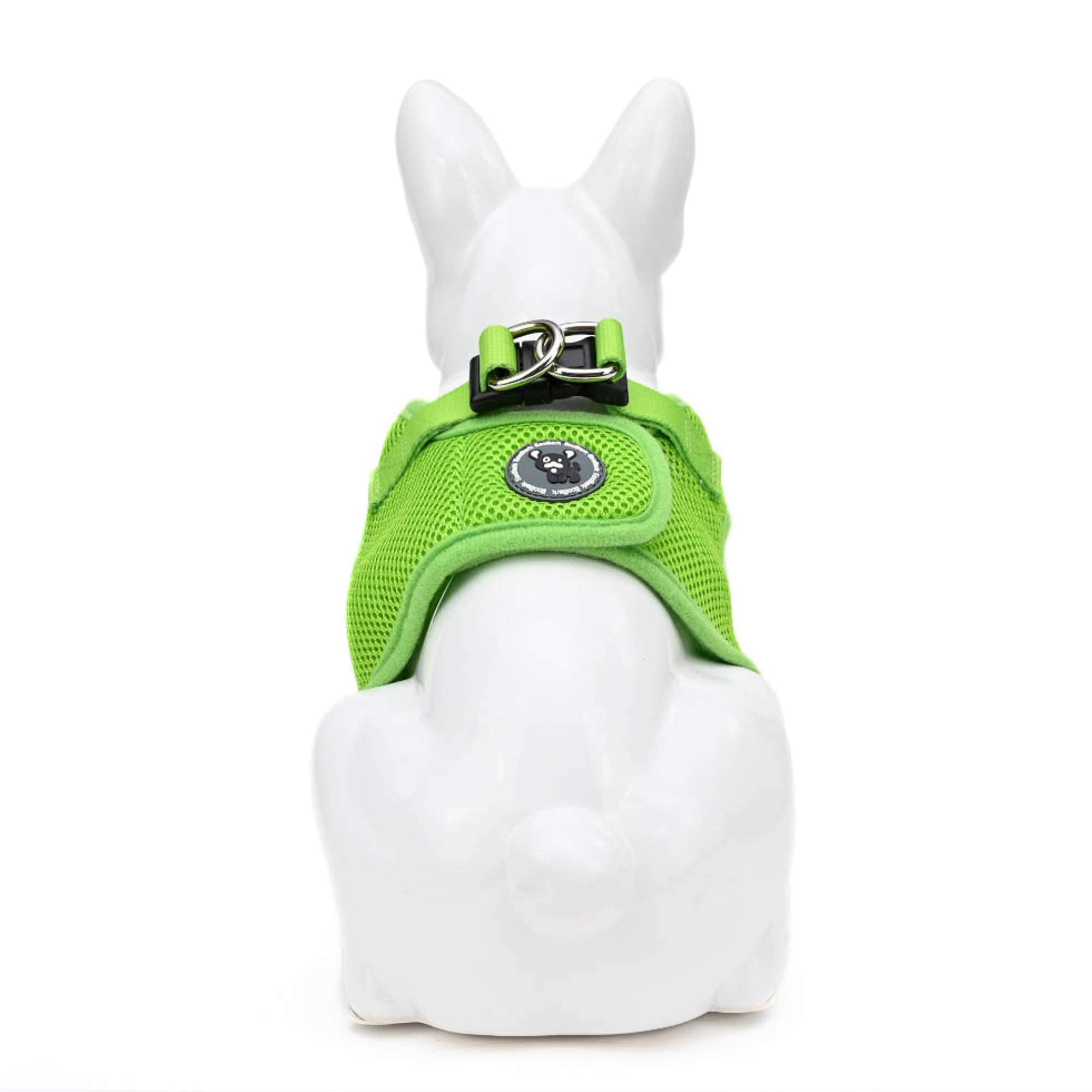 Ecobark Rapid Fastener Super Comfort Fully Adjustable Double Padded Step In Dog Harness (X-Small, Green)