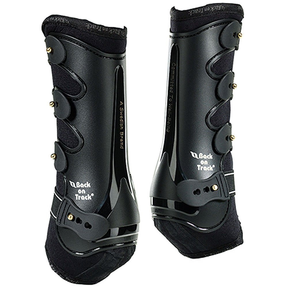 Back On Track Royal Work Boot - Front, Color: Black, Size: Full (20760003)