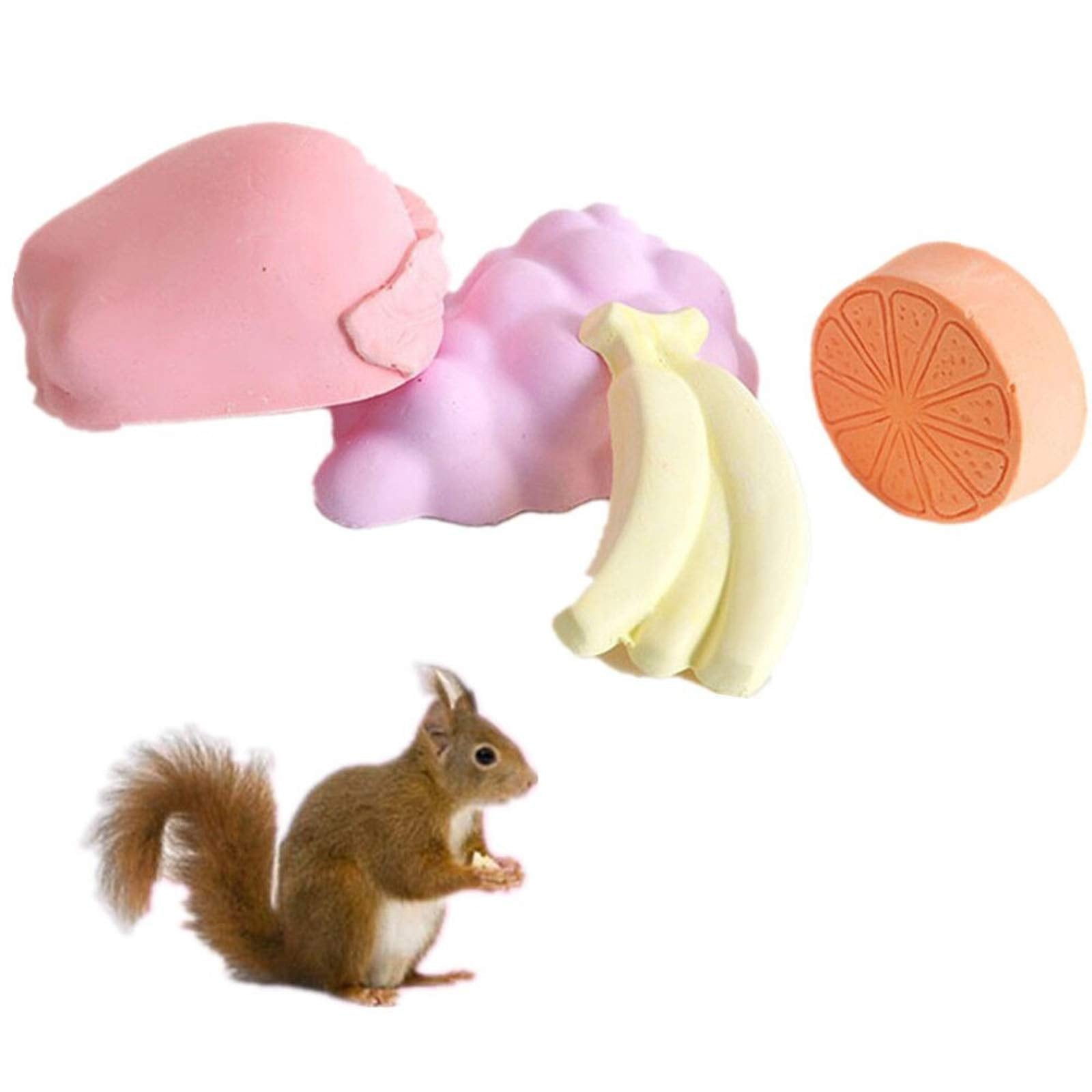 Tfwadmx Lava Block Chew Toys Teeth Grinding Pet Lava Block Calcium Stone For Chinchilla Hamster Mouse Squirrels And Small Pet 4 