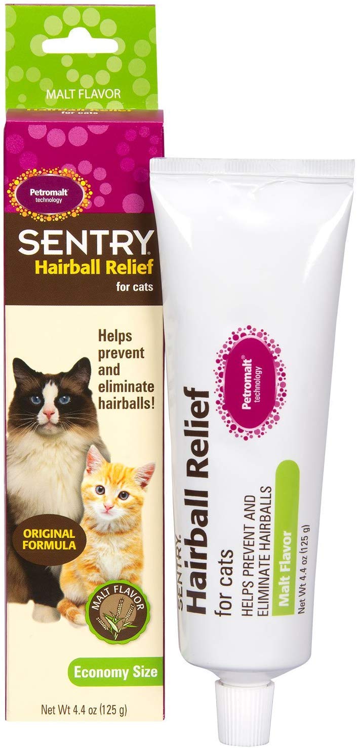 Sentry Petromalt Hairball Relief  Liquid Original Flavor 4.4 oz  Pack of 6