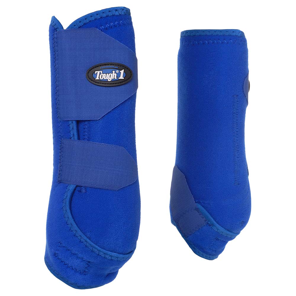 Tough 1 Extreme Vented Sport Boots Set, Royal Blue, Large