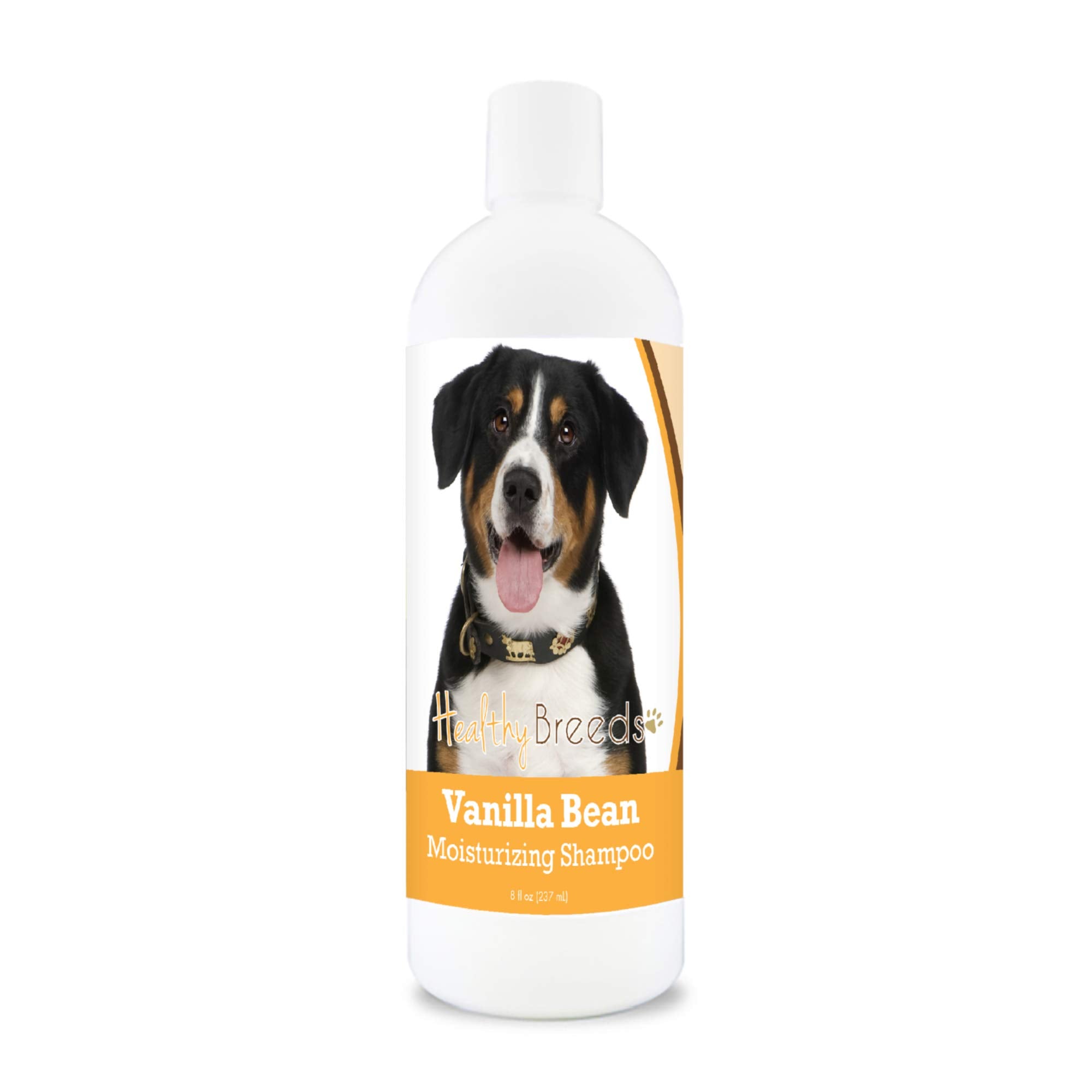 Healthy Breeds Entlebucher Mountain Dog Vanilla Bean Moisturizing Shampoo + Conditioner - With Vitamins A, D, E + Coconut Oil - 