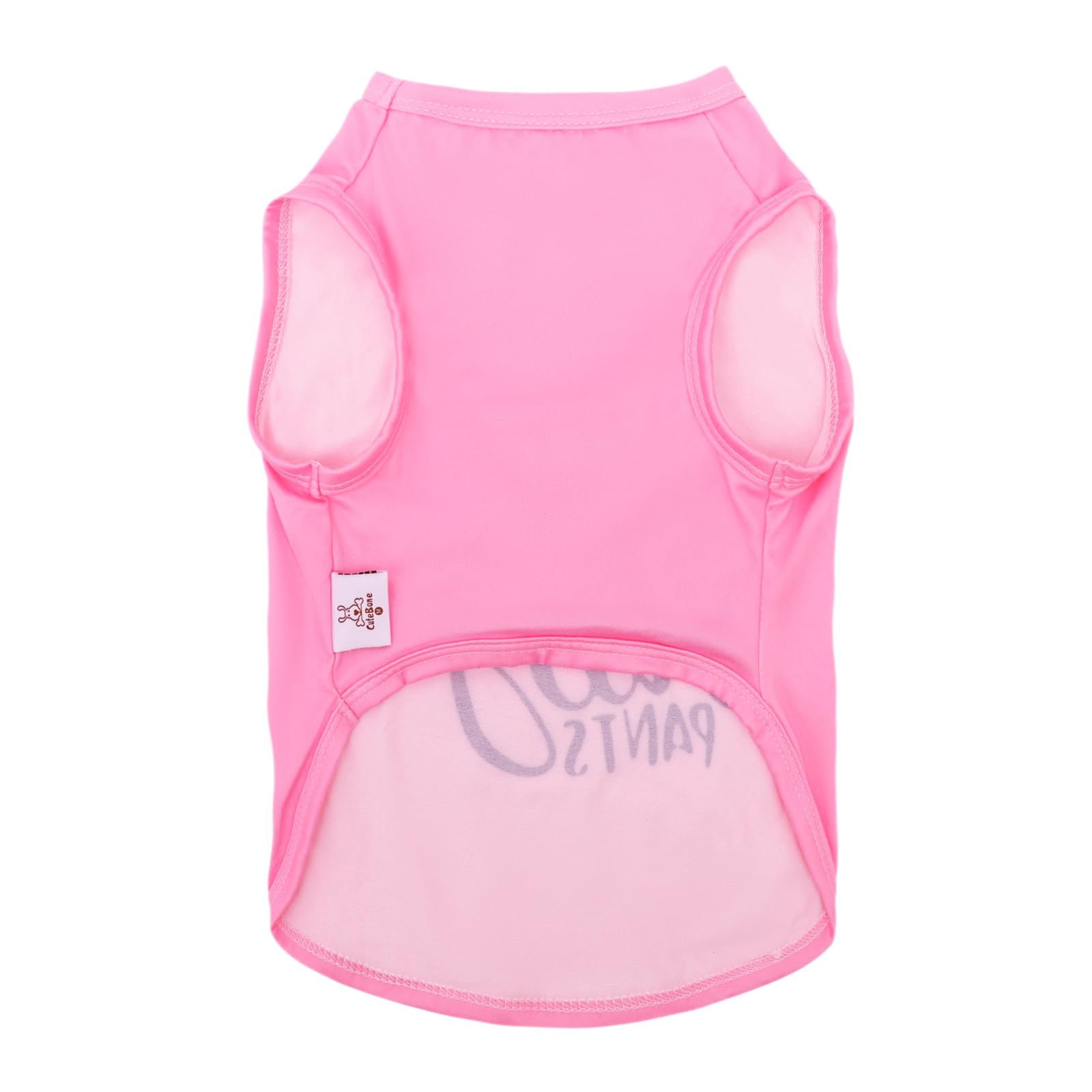 Cutebone Soft Dog Shirt Pink Lightweight Small Puppy T-Shirts Pet Clothes Breathable Tee Vest Stretchy Outfit Cat Apparel Bx01S-