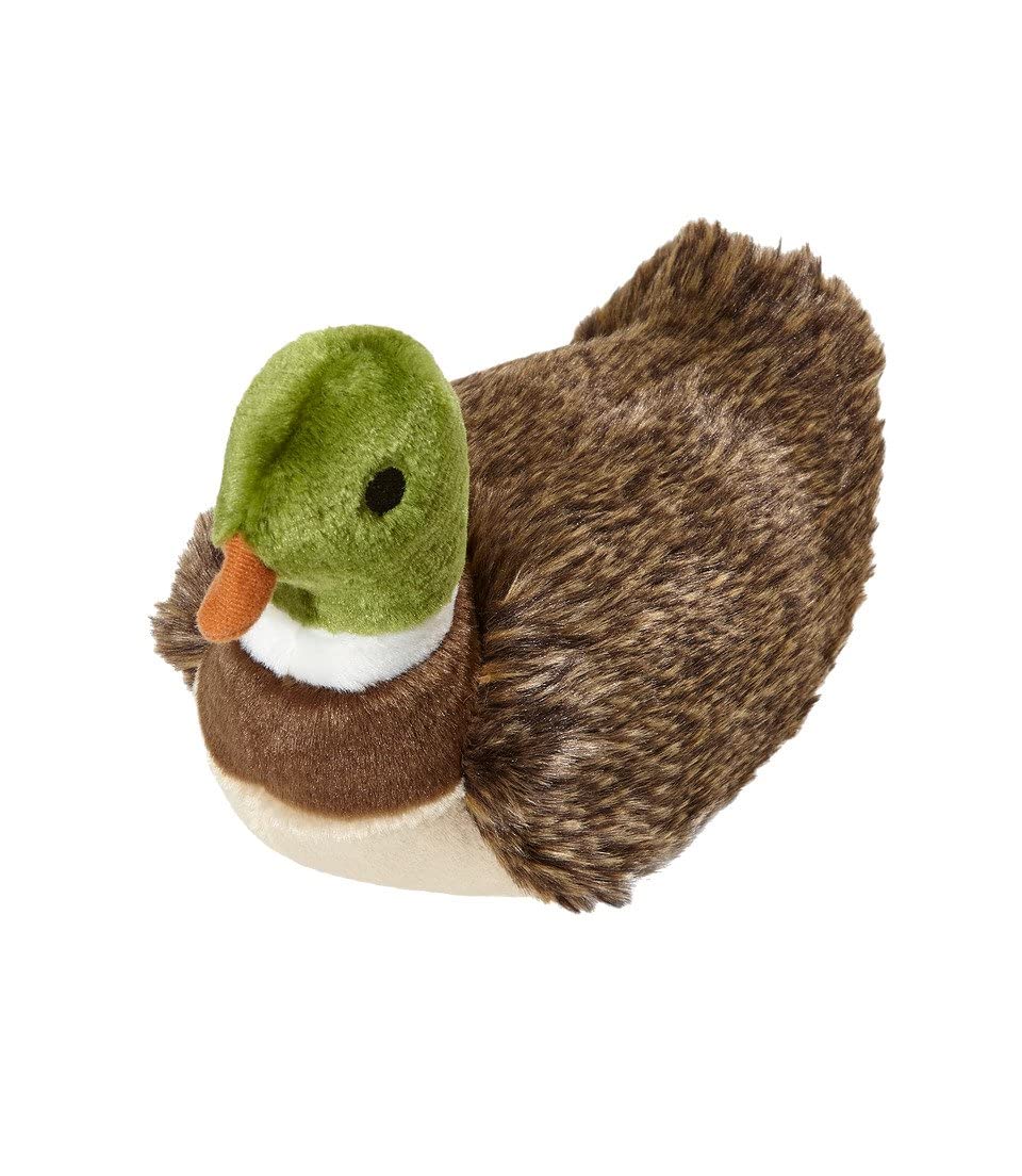 Fluff & Tuff Morley Mallard Plush Dog Toy - 7" Multicolored Soft Toy, Durable Plush Material, Ideal for Playtime