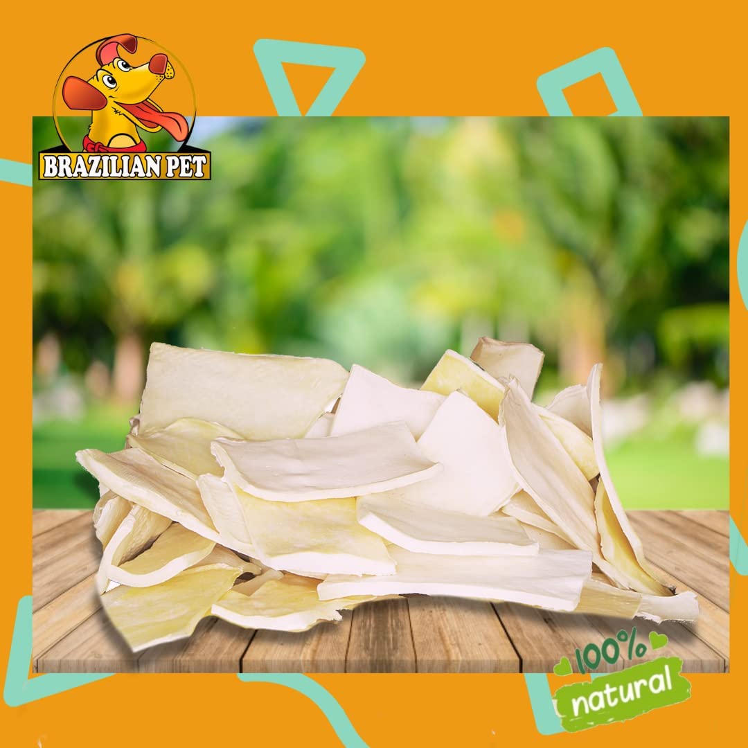 Premium Thick Cut Chips, Wholegrain Rawhide (Last Much Longer Than Traditional Chips). 100% Natural. Great Behavioral Dog Chewin