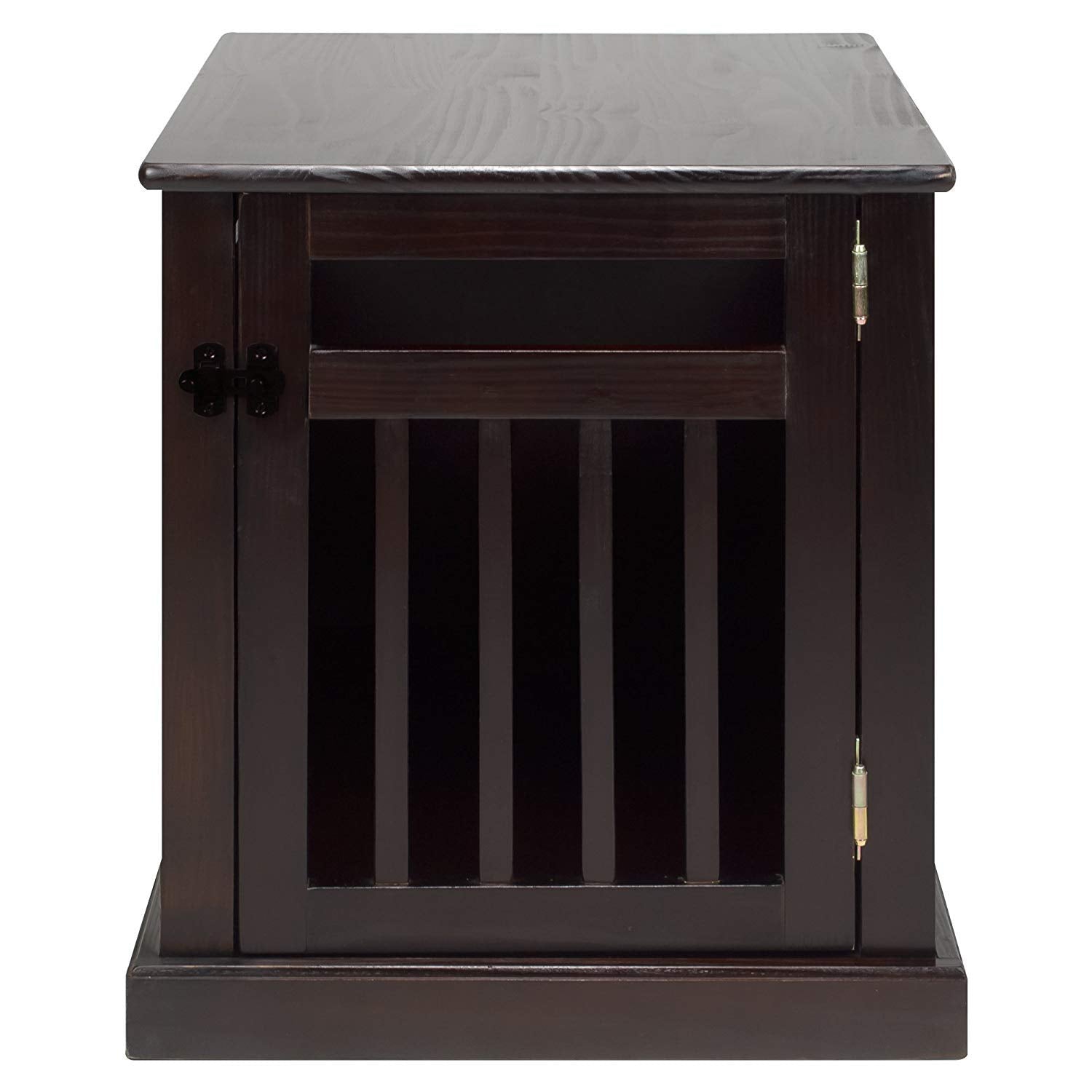 Casual Home Wooden Small Pet Crate, End Table, Espresso,19.5'W X 22.5'D X 22.5'H