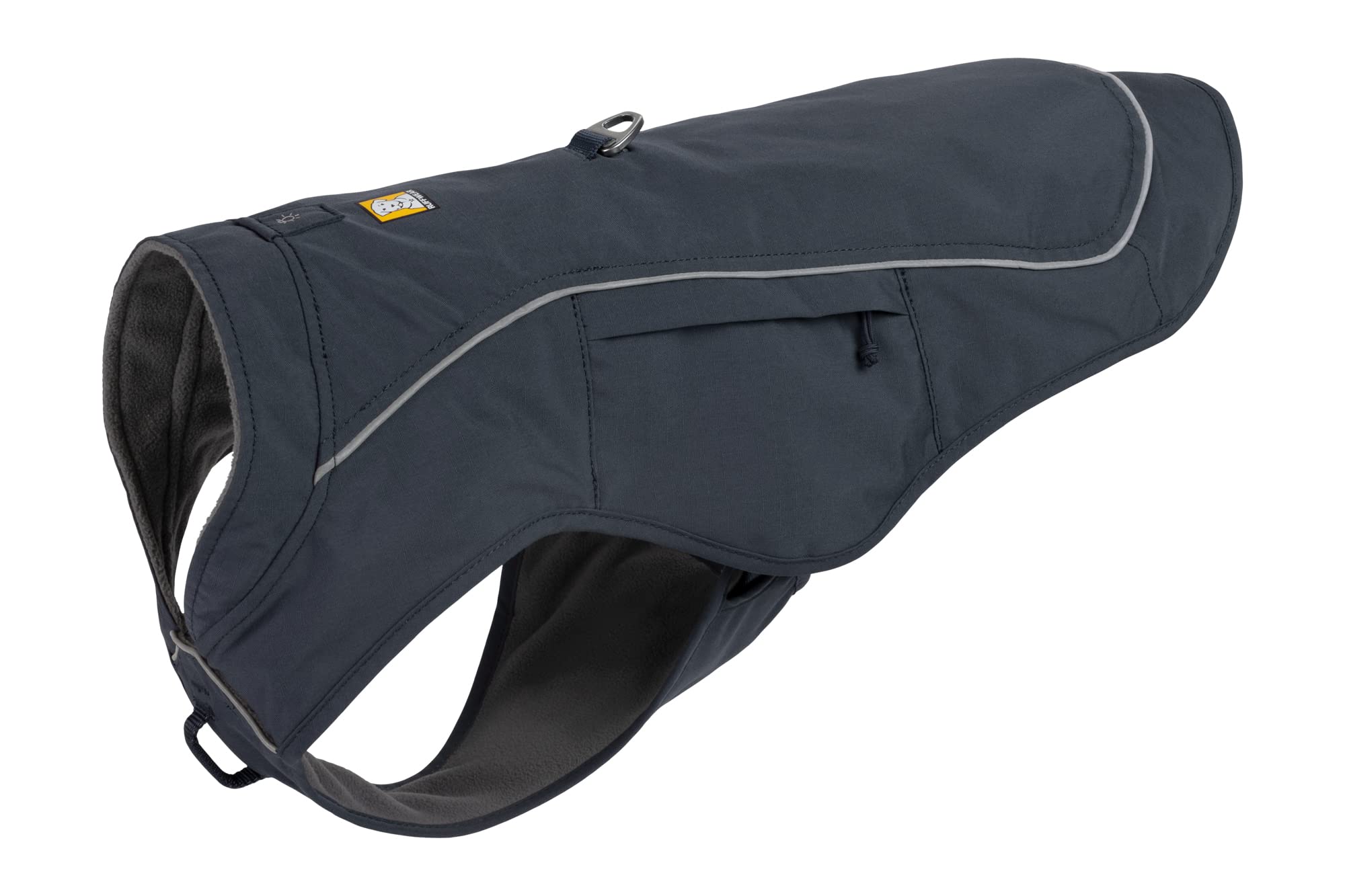 Ruffwear, Overcoat Fuse Jacket Harness Combo For Dogs, Basalt Gray, Small
