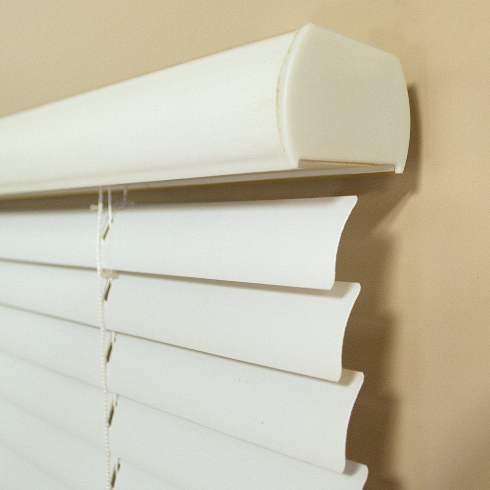 Vinyl Mini Blinds 1-Inch cordless Room Darkening Blind for Windows - Starting at $997 - (Over 1,400 Addl custom Sizes) Vinyl Bli