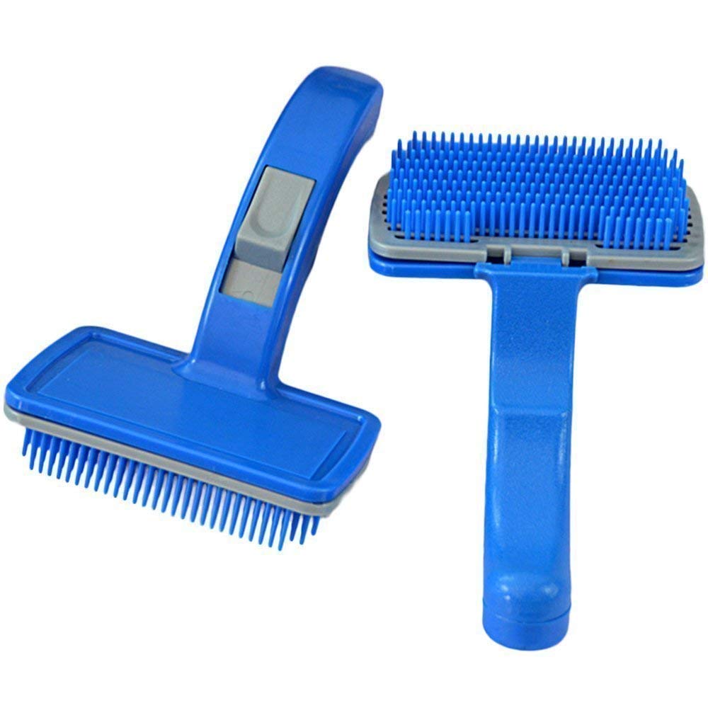 Pets Empire Dog Cat Self Cleaning Slicker Brush Comb (Large)