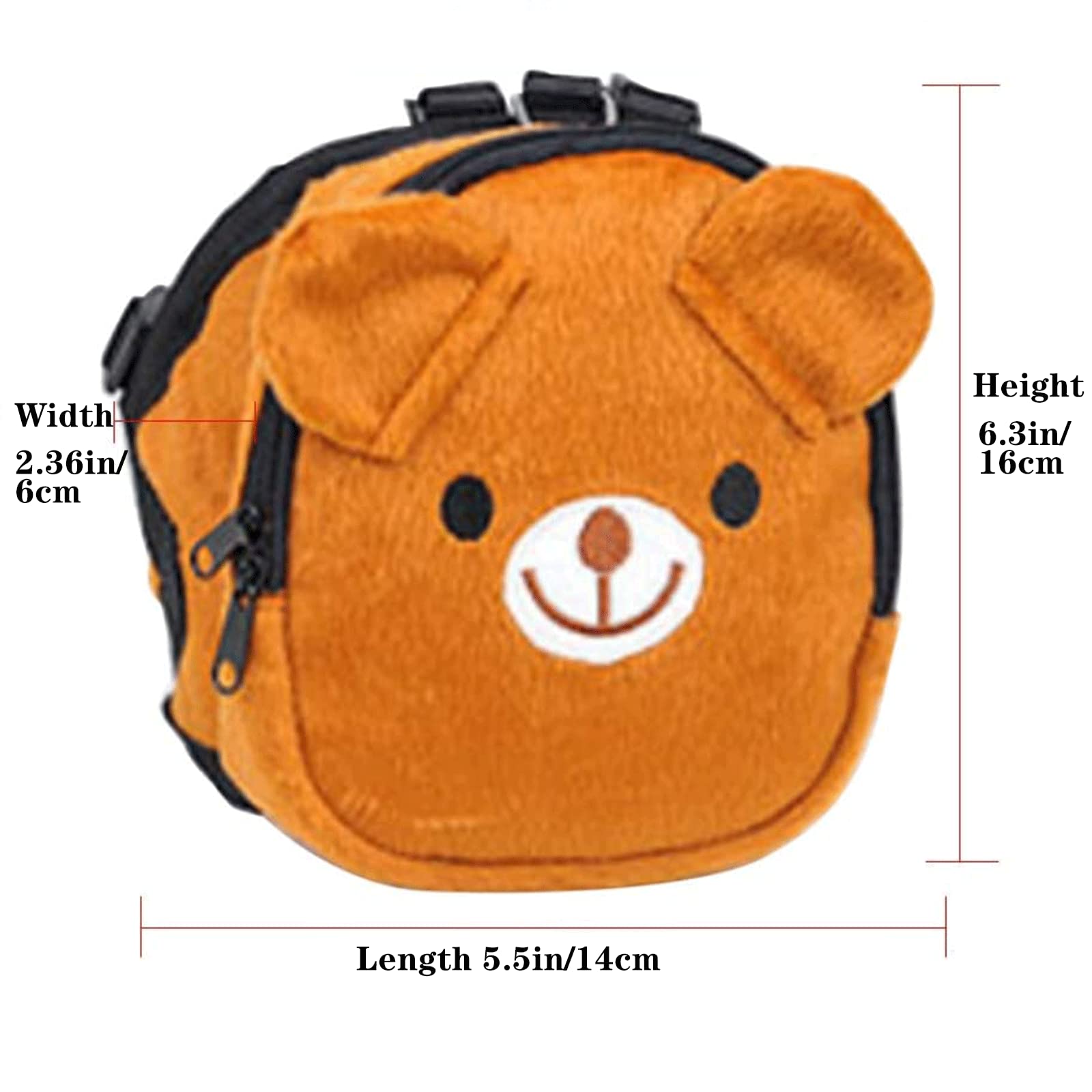 Pet Backpack, Cute Dog Backpack with Adjustable Straps for Small Dogs Cats. Dog Saddle Bags for Outdoor Travel Hiking