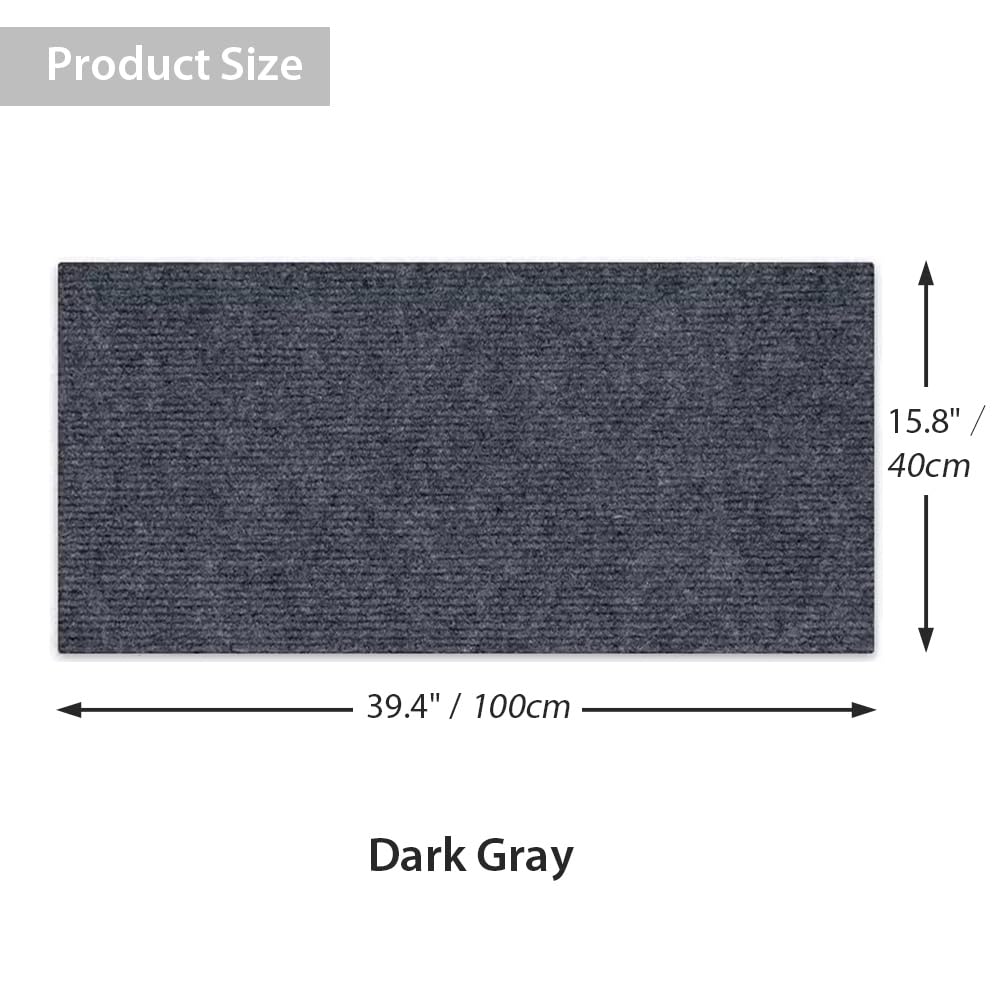 Natuya Cat Scratcher Mat, 39.4''X15.8'' Trimmable Couch Furniture Protector, Self-Adhesive Replacement Carpet For Cats Tree Shel