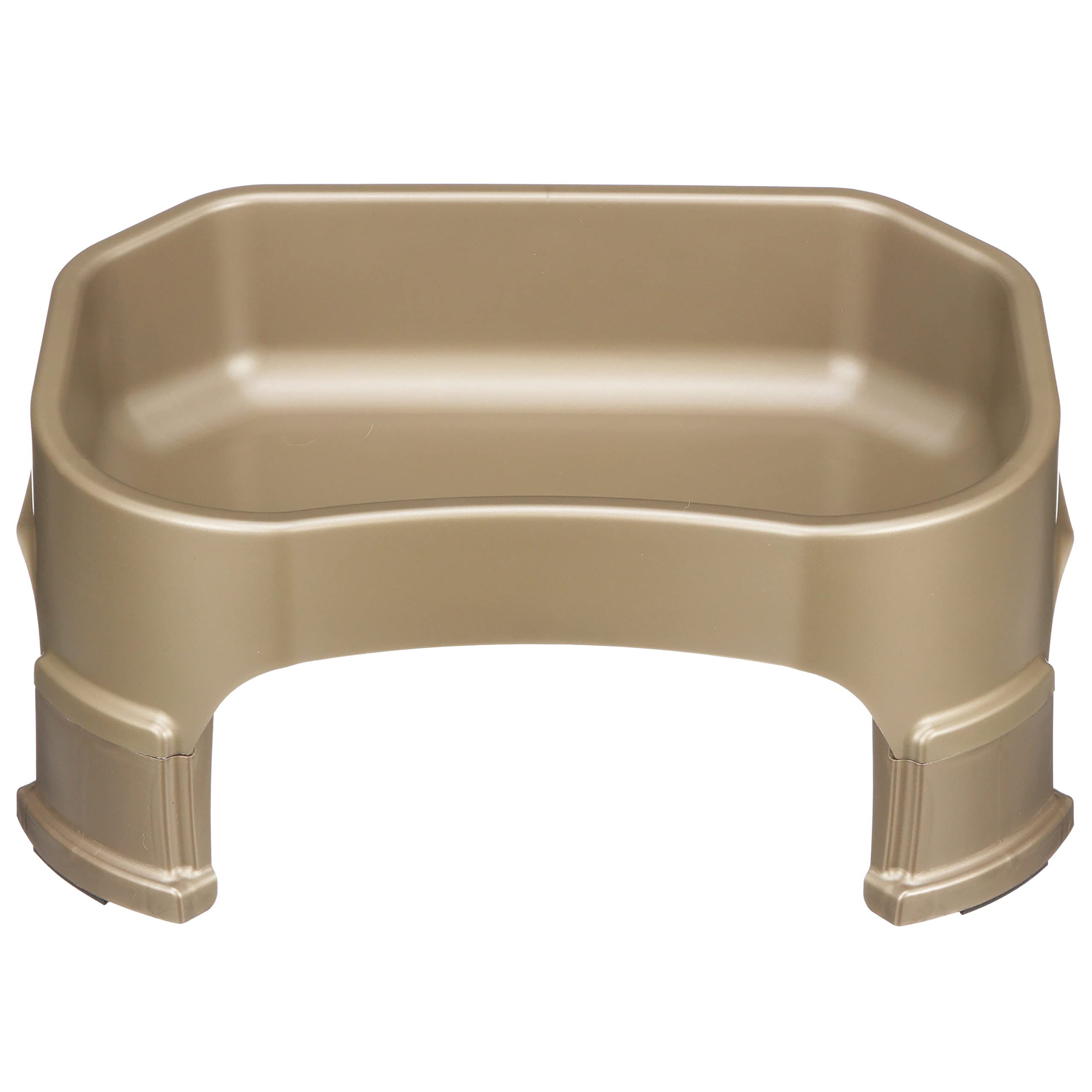 Neater Pet Brands Big Bowl with Leg Extensions Huge Jumbo Trough Style Dog Pet Water Dish (1.25 Gallons, Aquamarine)