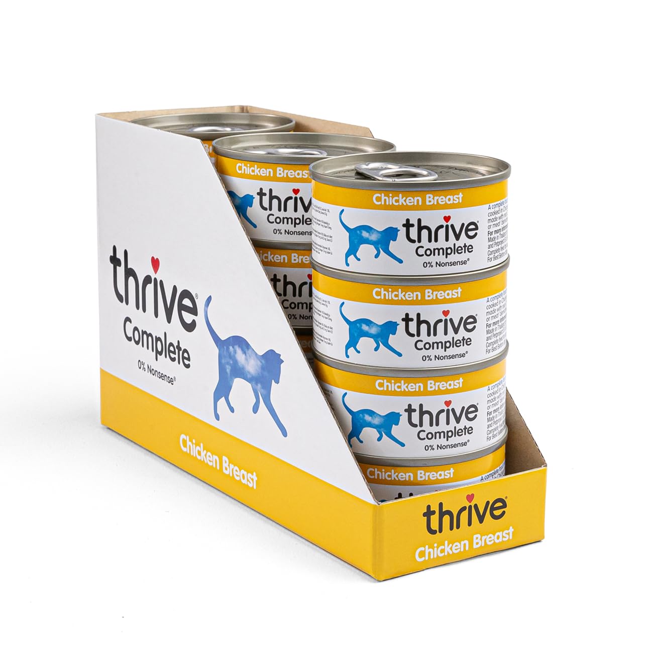 thrive Complete Cat Food 100% Chicken 75g 12 cans