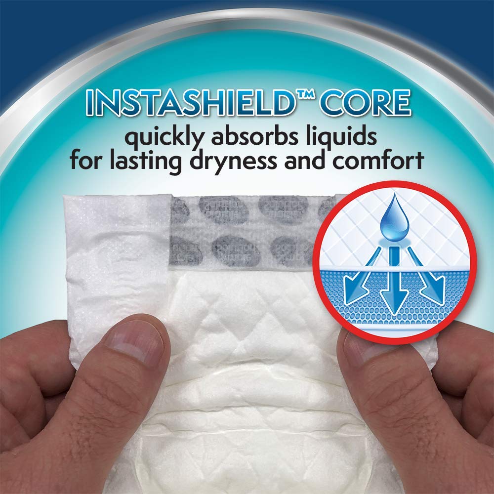 Simple Solution Disposable Dog Diapers for Male Dogs  Male Wraps with Super Absorbent Leak-Proof Fit  Large  12 count