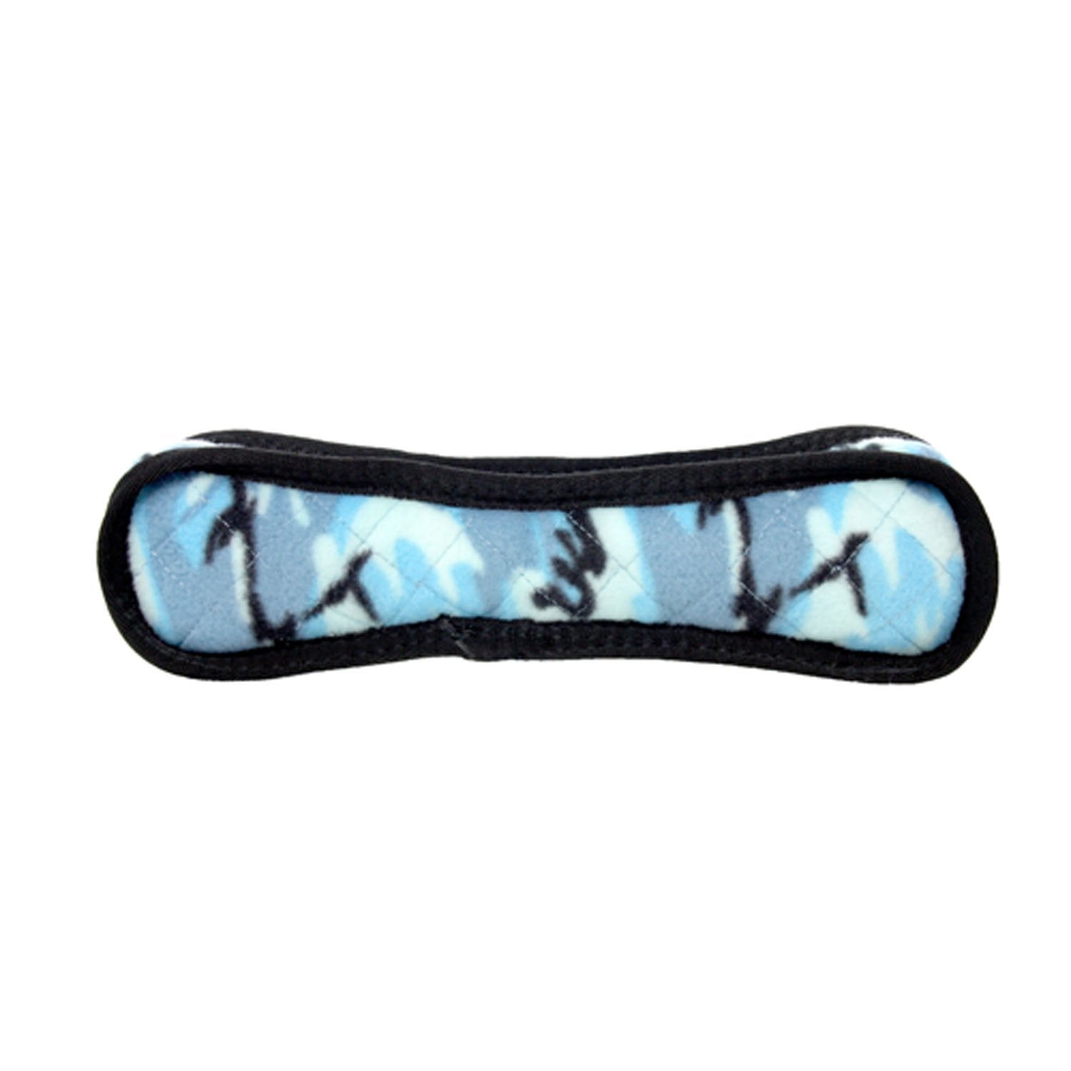 Tuffy - World'S Tuffest Soft Dog To -Ultimate Bone- Squeakers- Multiple Layers. Made Durable, Strong & Tough. Interactive Play (Tug, Toss & Fetch). Machine Washable & Floats (Regular, Camo Blue)