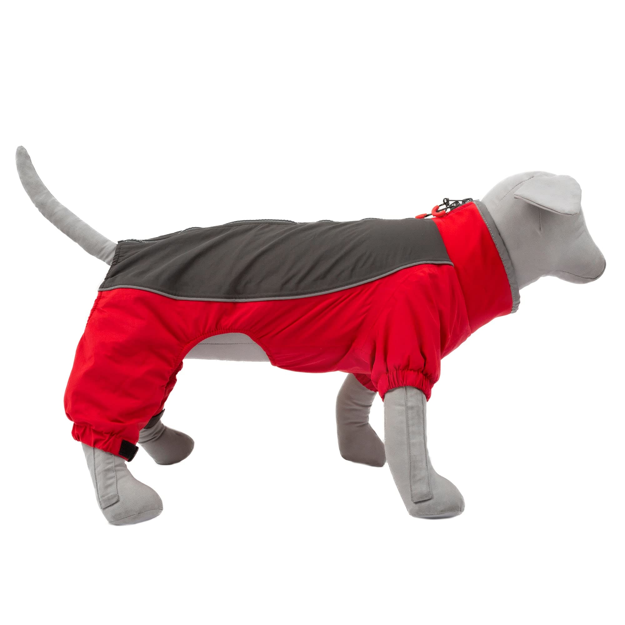 Kong Red Full Coverage Snowsuit For Dogs