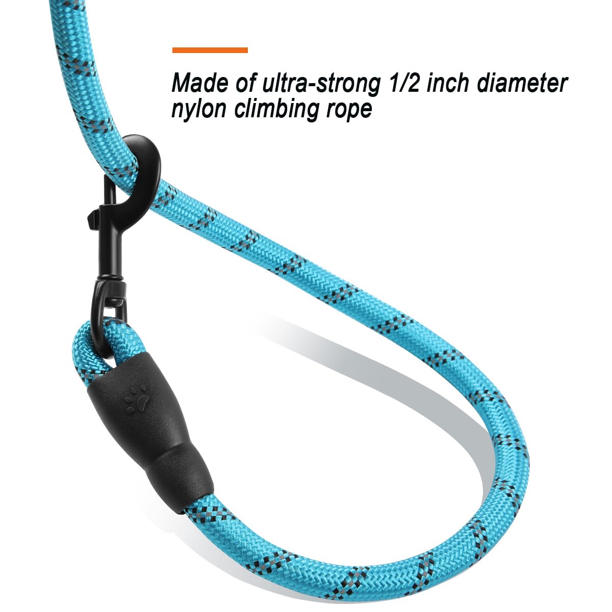 Barkbay Dog Leashes For Large Dogs Heavy Duty Dog Leash 4/5/6 Ft With Comfortable Padded Handle And Highly Reflective Threads Fo