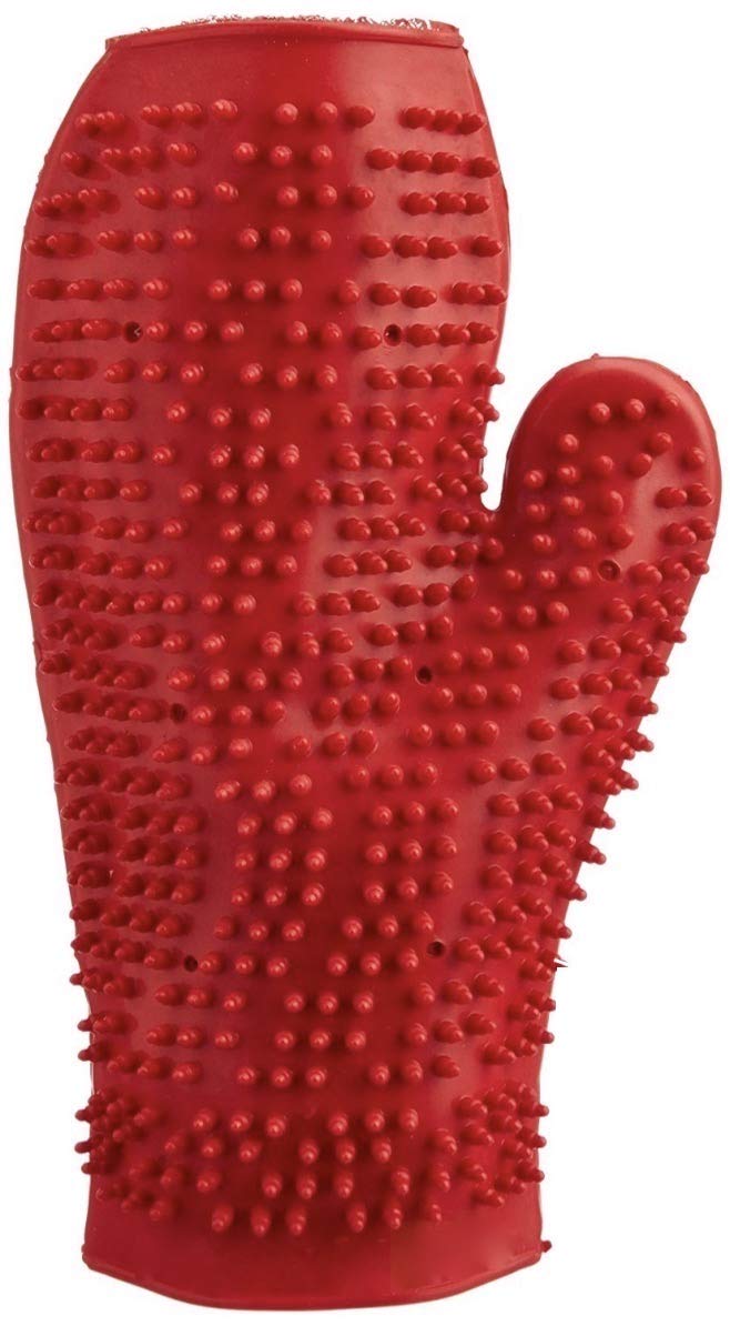 Pets Rubber Bath Glove For Dogs And Cats, Massage, Deshedding & Cleaning Glove, Cat Dog Bath Grooming Brush Comb Glove Colour Ma