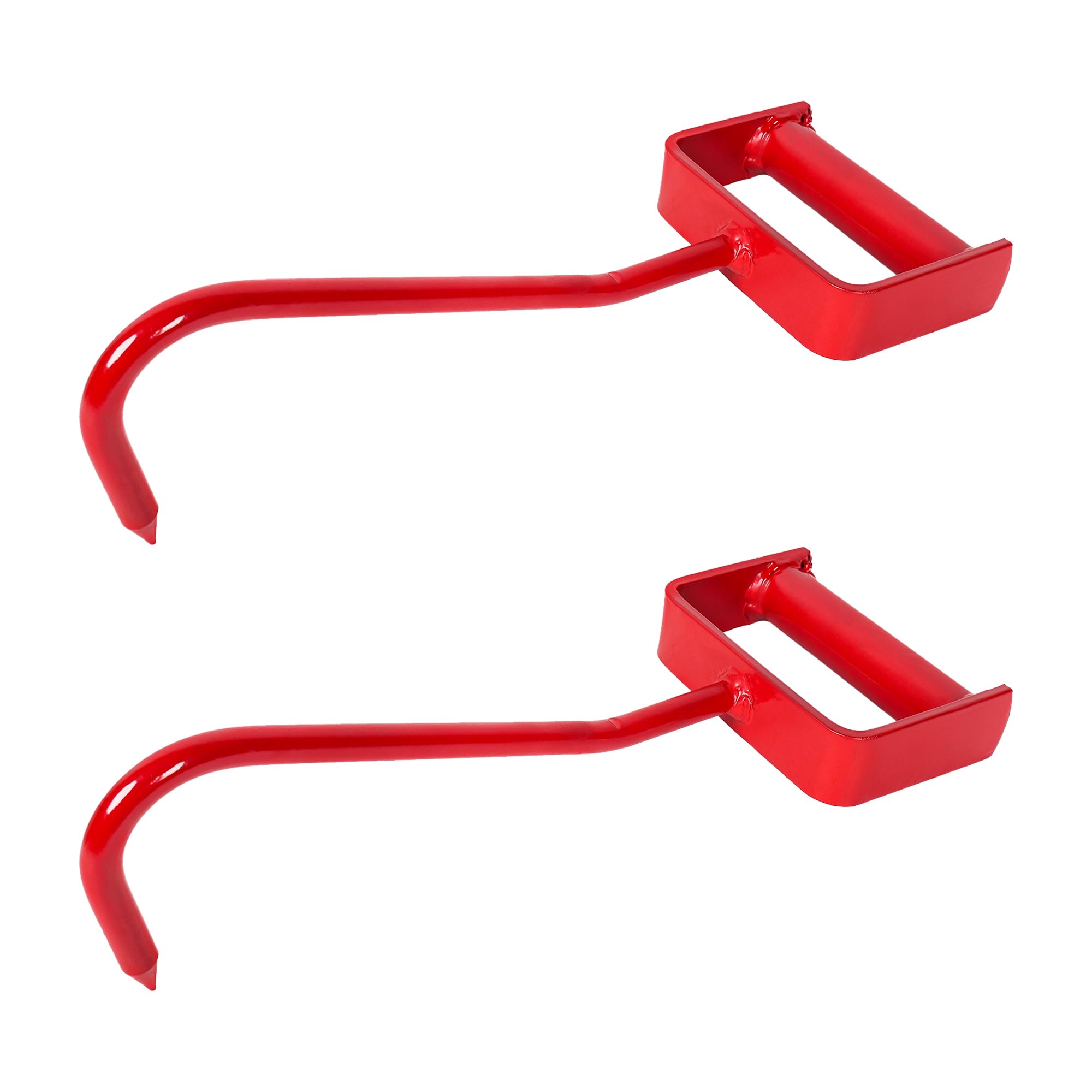 Virtionz 11' Red Hay Hook Replaces Speeco 47010500 Feeders Fonts Troughs Farm (11' 2 Pack)