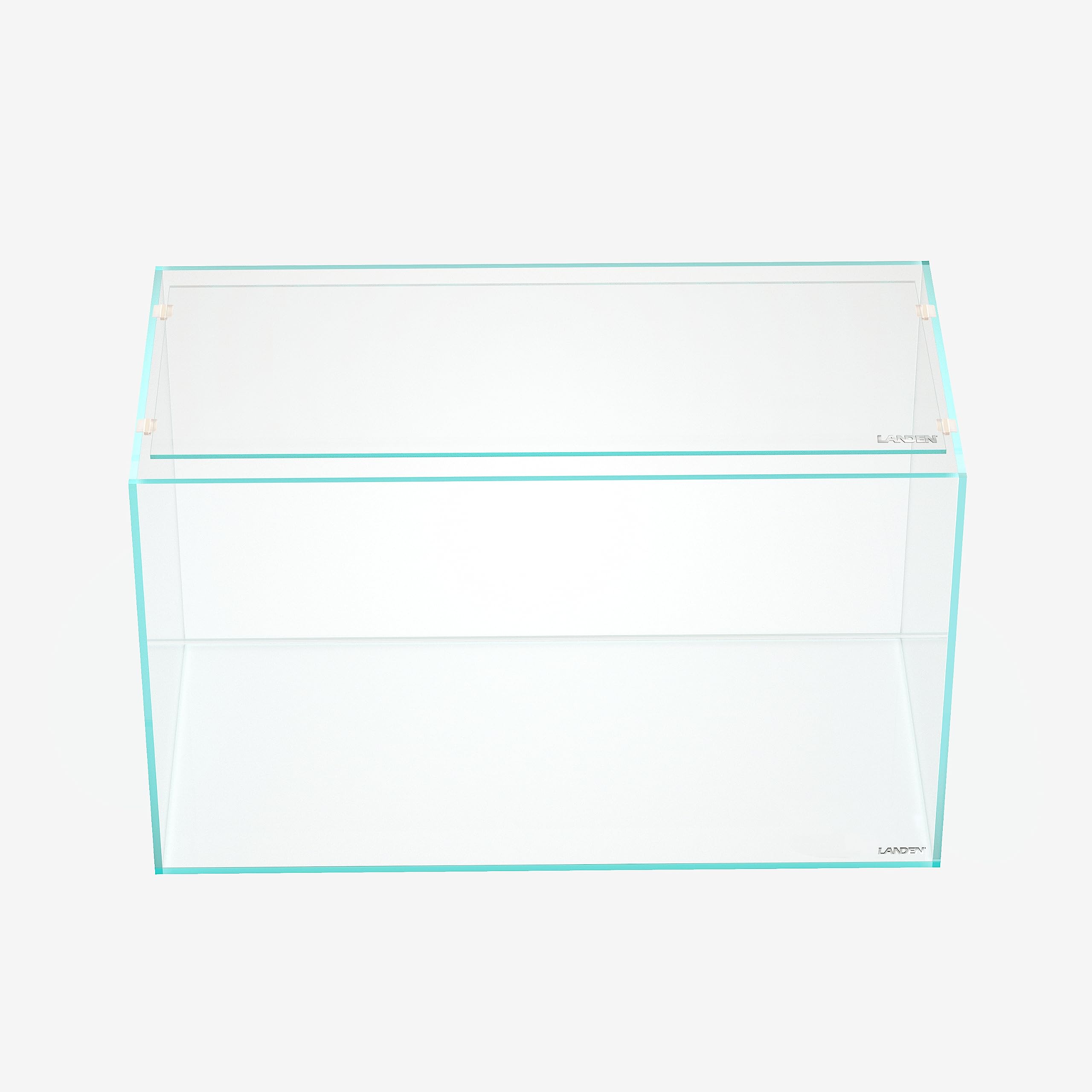 Landen 4Mm Thick Clear Glass Aquarium Lid,Includes 4 Clips For Secure Placement, 580 X 230Mm,(22.83X9.06 Inches) For 583-585Mm I
