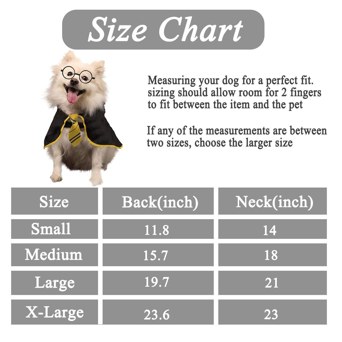 Coomour Halloween Dog Costume Wizard Pet Shirt Funny Cat Clothes For Dogs Cats Clothing Outfits With Glasses (X-Large,Yellow)