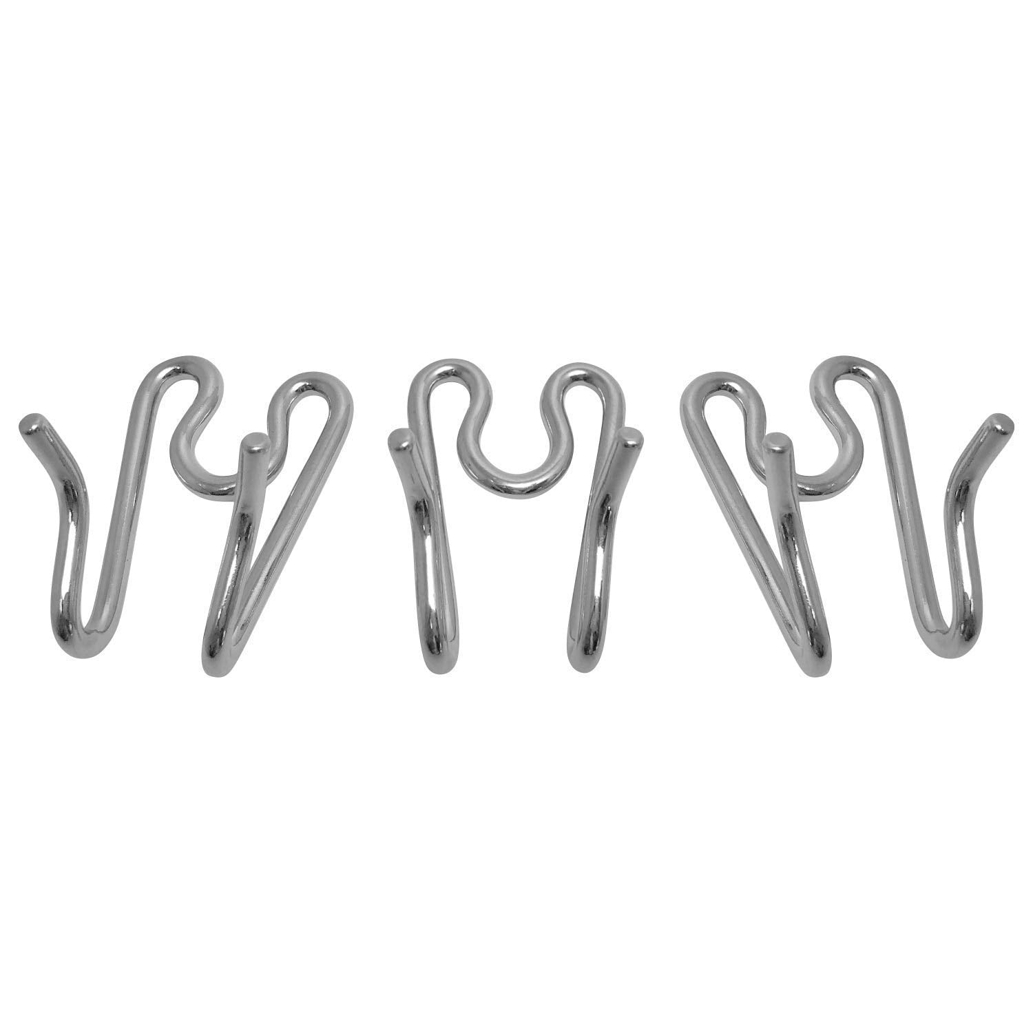 Herm Sprenger Chrome-Plated Extra Links For Dog Prong Training Collars | Medium 3.0Mm | 3-Count Per Pack (1-Pack)