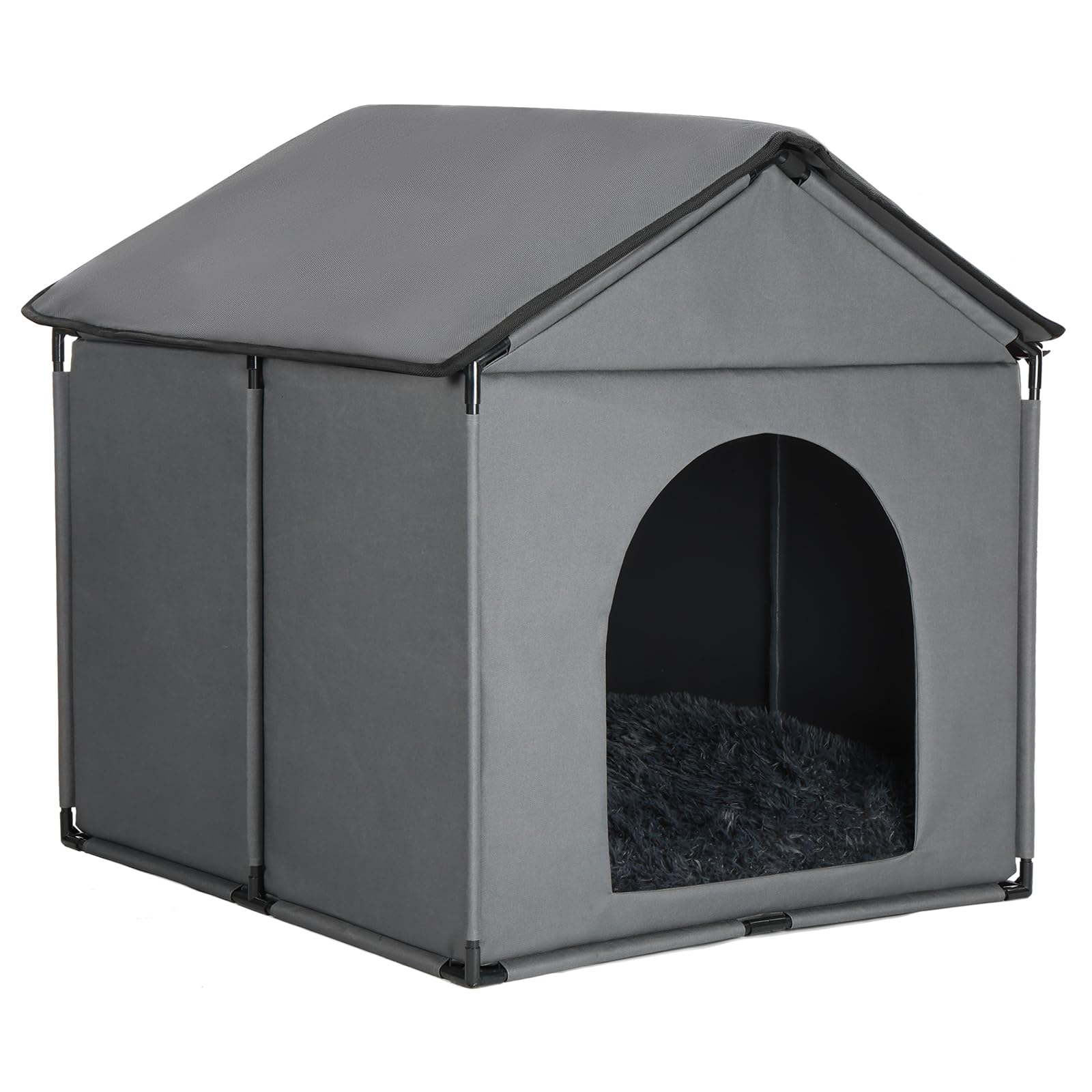 Loobmbns Large Dog House Soft Indoor With Internal Size 30X28X23In For Labrador Husky Samoyed Golden Retriever German Shepherd, 