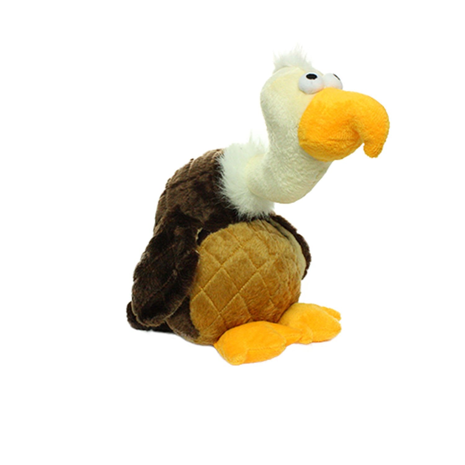 Mighty- Safari Vulture - Squeaker-Multiple Layers. Made Durable, Strong & Tough. Interactive Play Dog Toy (Tug, Toss & Fetch). M