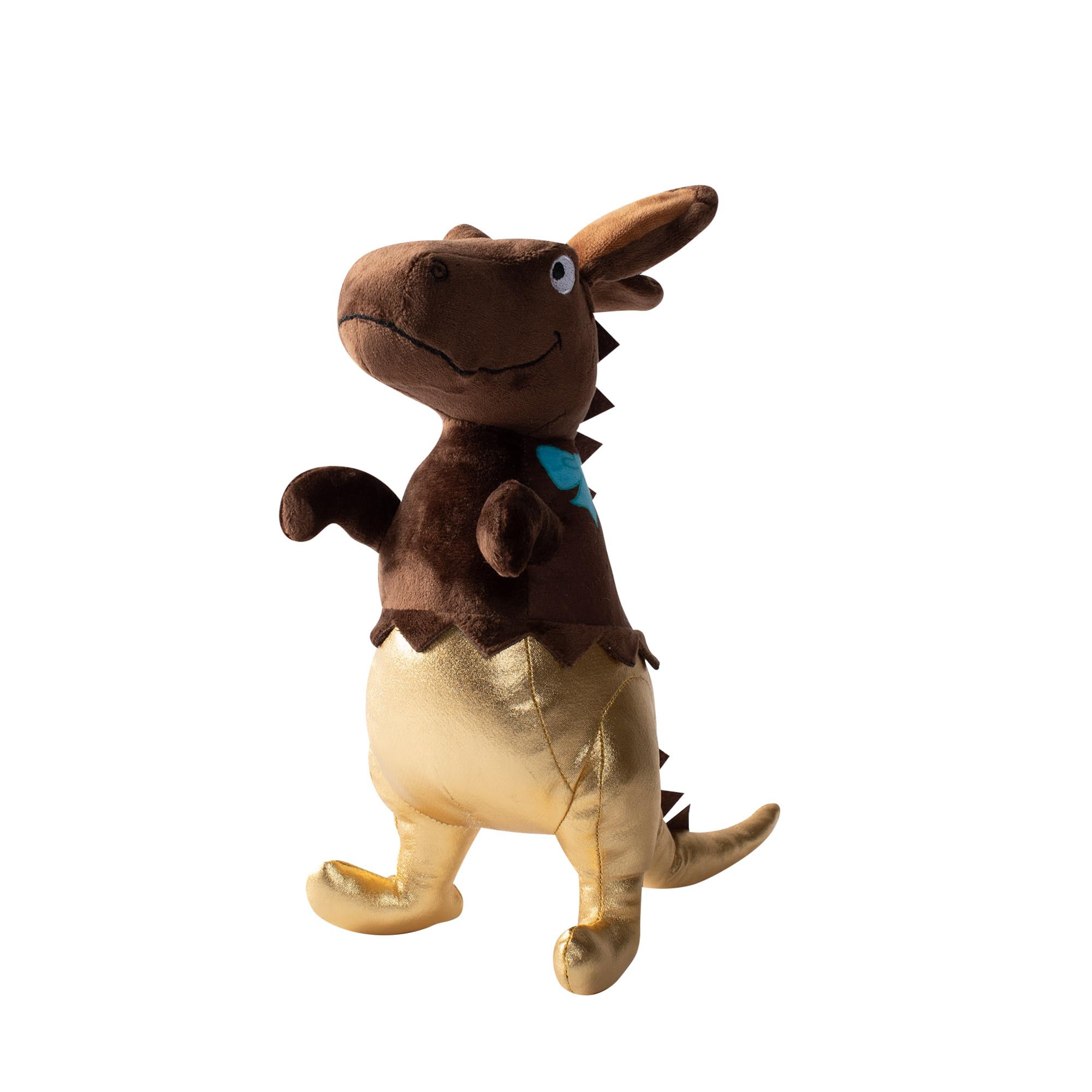 Fringe Studio Plush Dog Toy, Choc-A-Saurus Rex, Pet Shop Collection (314128)