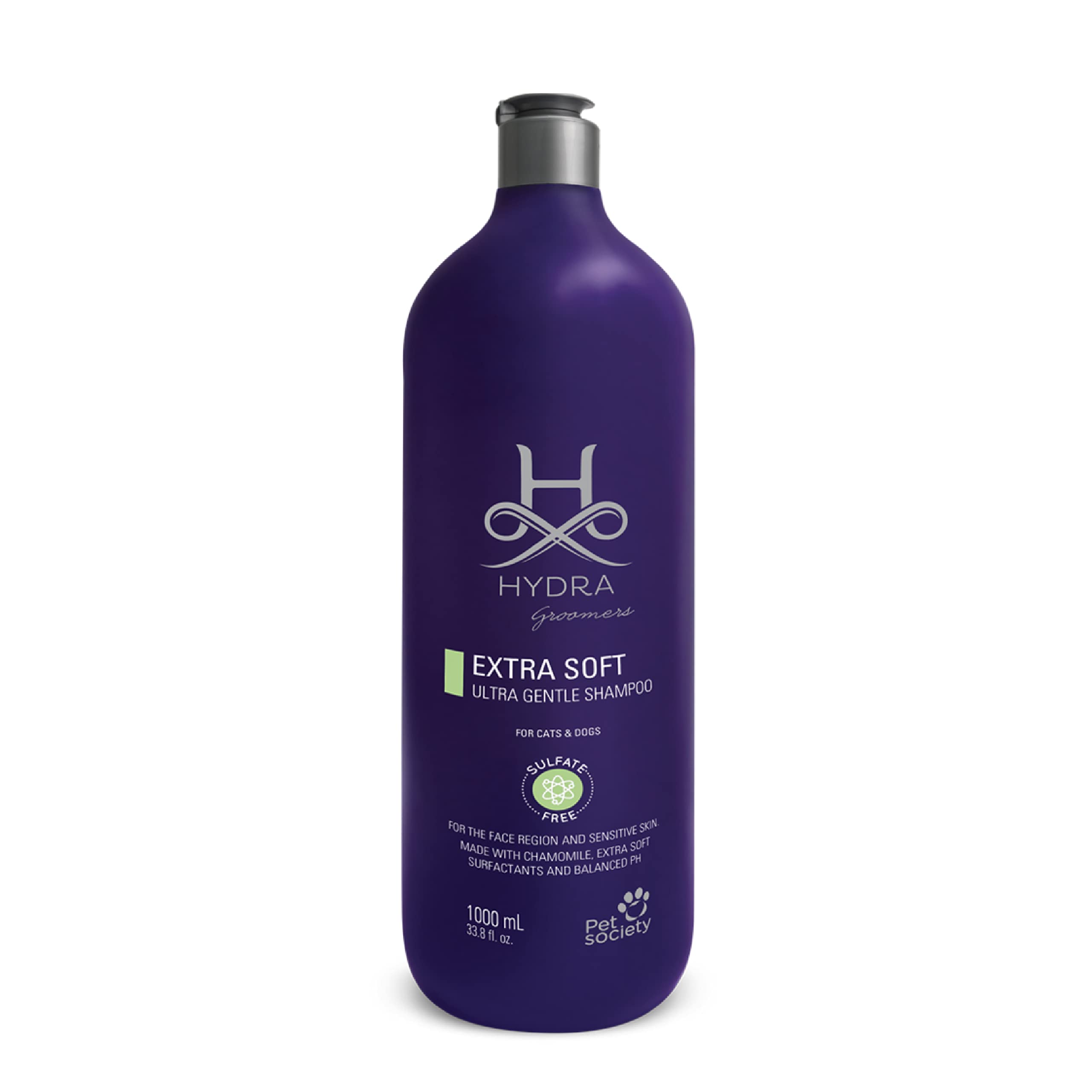 Hydra Professional Extra Soft Face and Body Shampoo, Hypoallergenic Pet Shampoo, Cat and Dog Shampoo for Sensitive Skin and All 