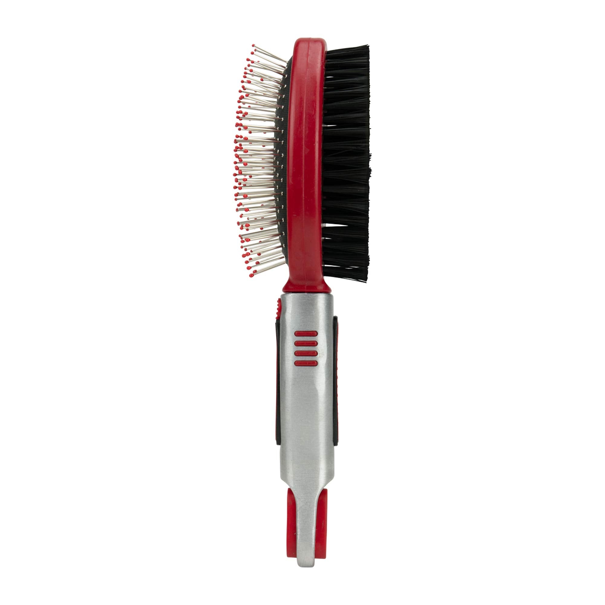 Chi Double Sided Grooming Brush For Dogs & Puppies | 2-In-1 Pin And Bristle Brush For All Coats