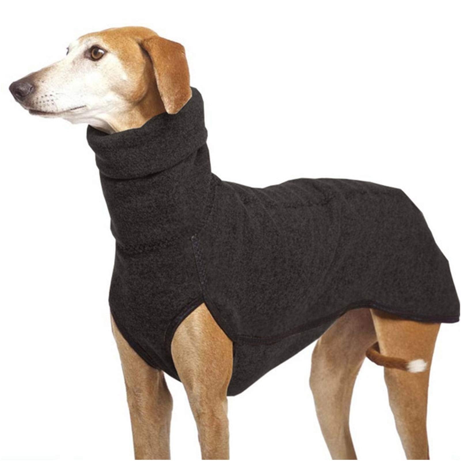 Esobo Fleece Dog Apparel Winter Warm Dog Coat Doggie Turtleneck Cozy Jacket Soft Shirt Vest Stylish Pet Outfits For Small Medium