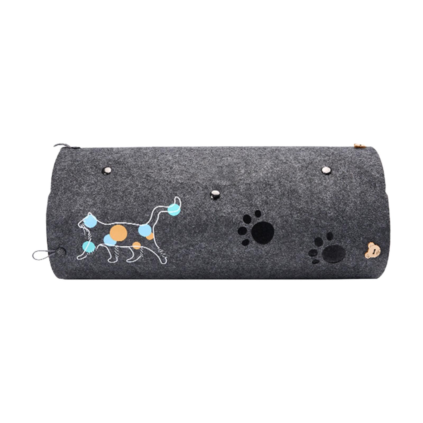 Atorse Cat Tunnel Toy Interactive Diy Play Mat For Sleeping Exercising Bunnies