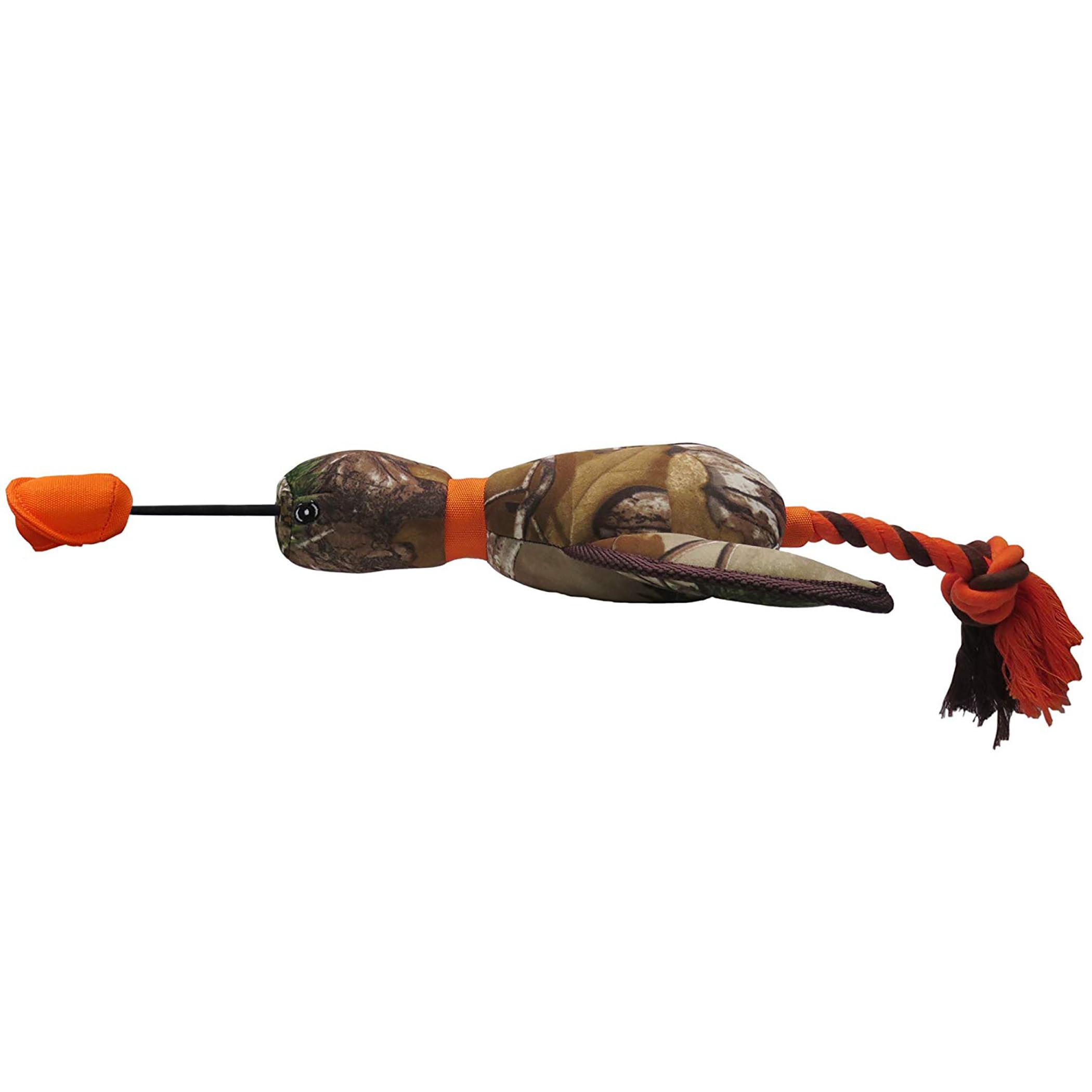 Realtree Mallard Sling-Shot Dog Toy. Best Licensed Tough Floating Toy For Dogs & Cats. Fun & Durable Pet Toy