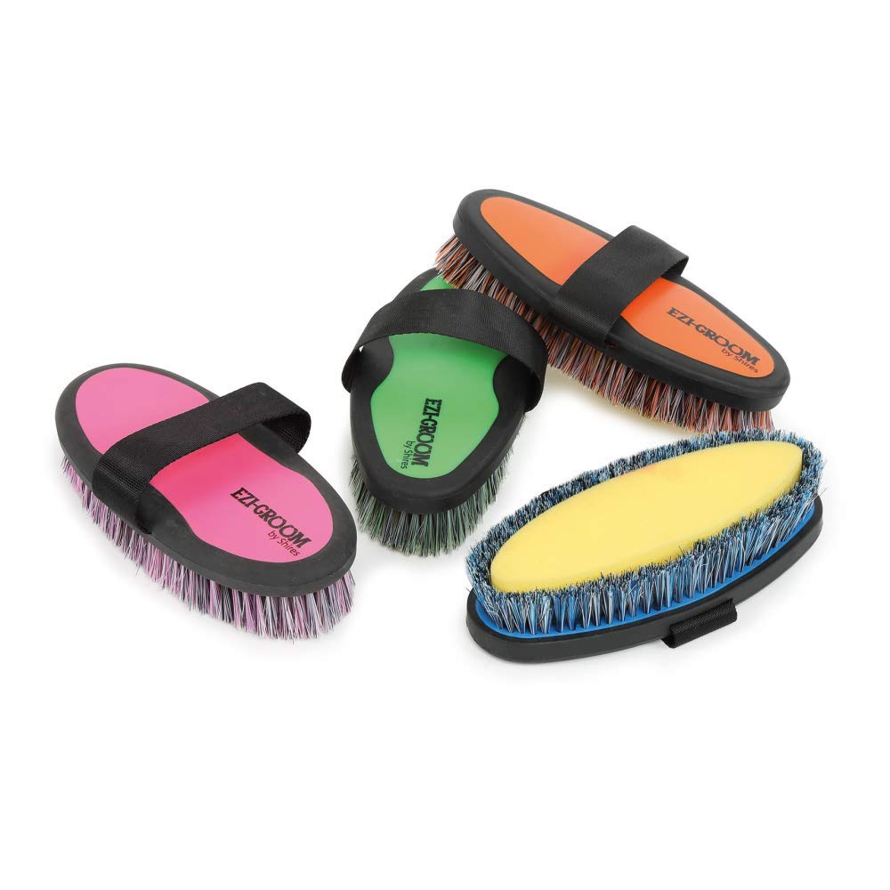 Ezi-Groom Grip Body Wash Brush (Navy)