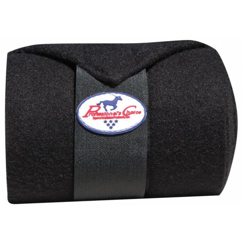 Professional'S Choice Polo Wraps Double-Sided Fleece | Secure Hook And Loop Closure | Nine Feet Long | Machine Washable | Santia