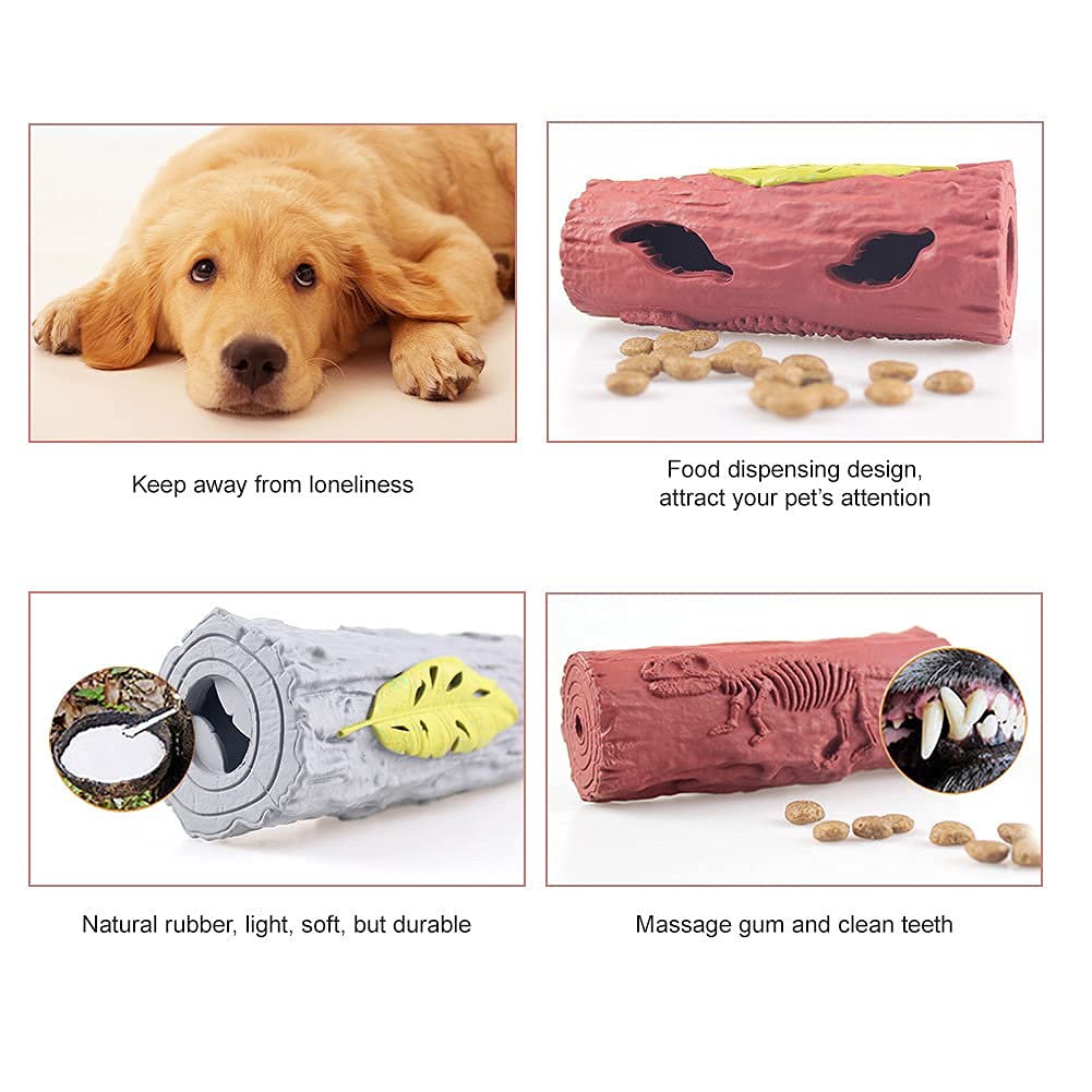 Ronghousing Heavy Duty Dog Chew Toys - Super Dog Toys For Aggressive Chewers. Tough Dog Toys. Rubber Dog Toys. Indestructible Do