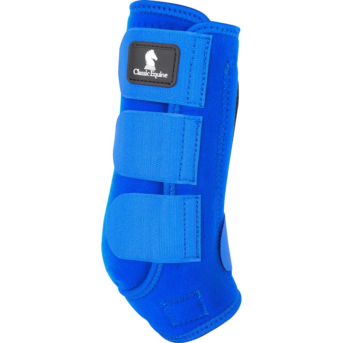 Classic Equine Classicfit Sling Boots, Front (Blue, Medium)