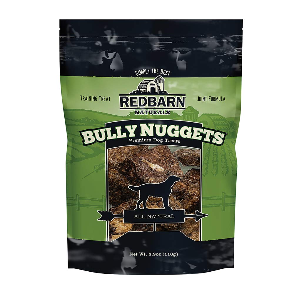 Redbarn Bully Nuggets Dog Treat | All-Natural, Highly Palatable Treats with Functional Ingredients | Beef Lung | Nutritious Trai