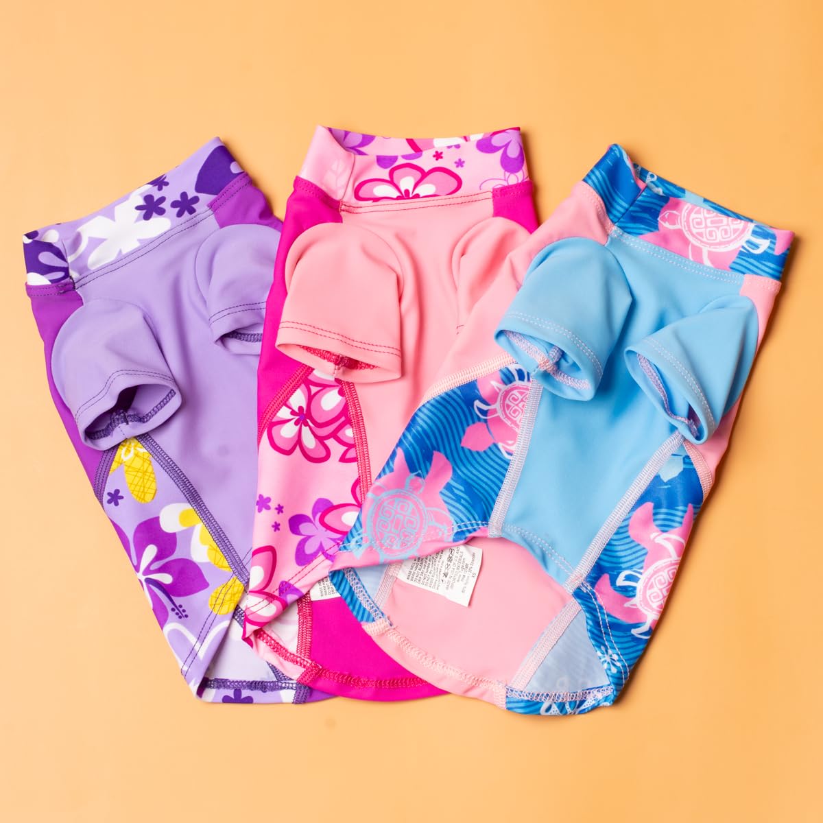 Playapup Dog Sun Shirt, Usa Made (Upf 50+), Uva, Large