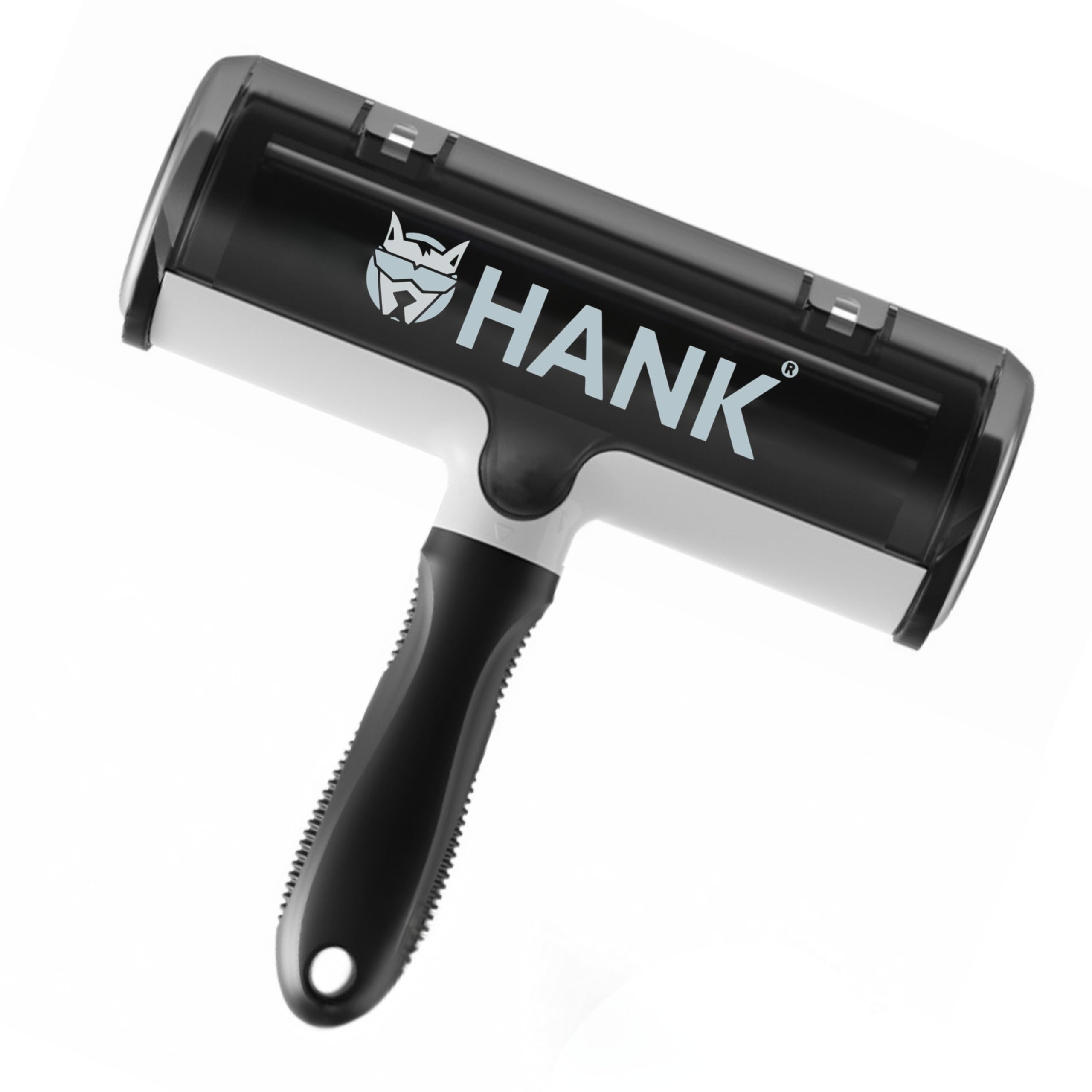 Hank Upgraded Pet Hair Remover Roller | Reusable Lint Roller For Dog & Cat Fur | Self Cleaning Fur Remover Brush For Sofa, Couch