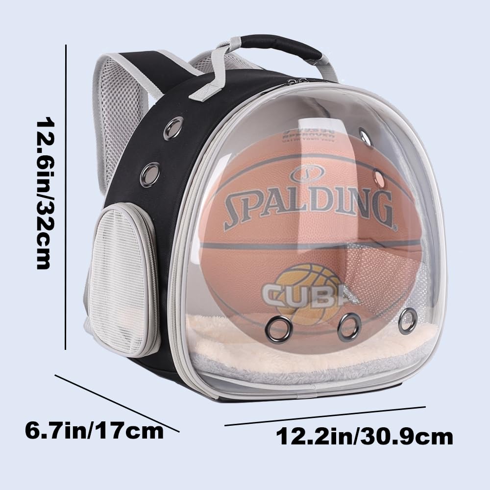 Portable Small Animal Backpack Travel Breathable Pet Carrier Bag Cages For Guinea Pig, Rabbit, Bearded Dragon, Squirrel, Tortois