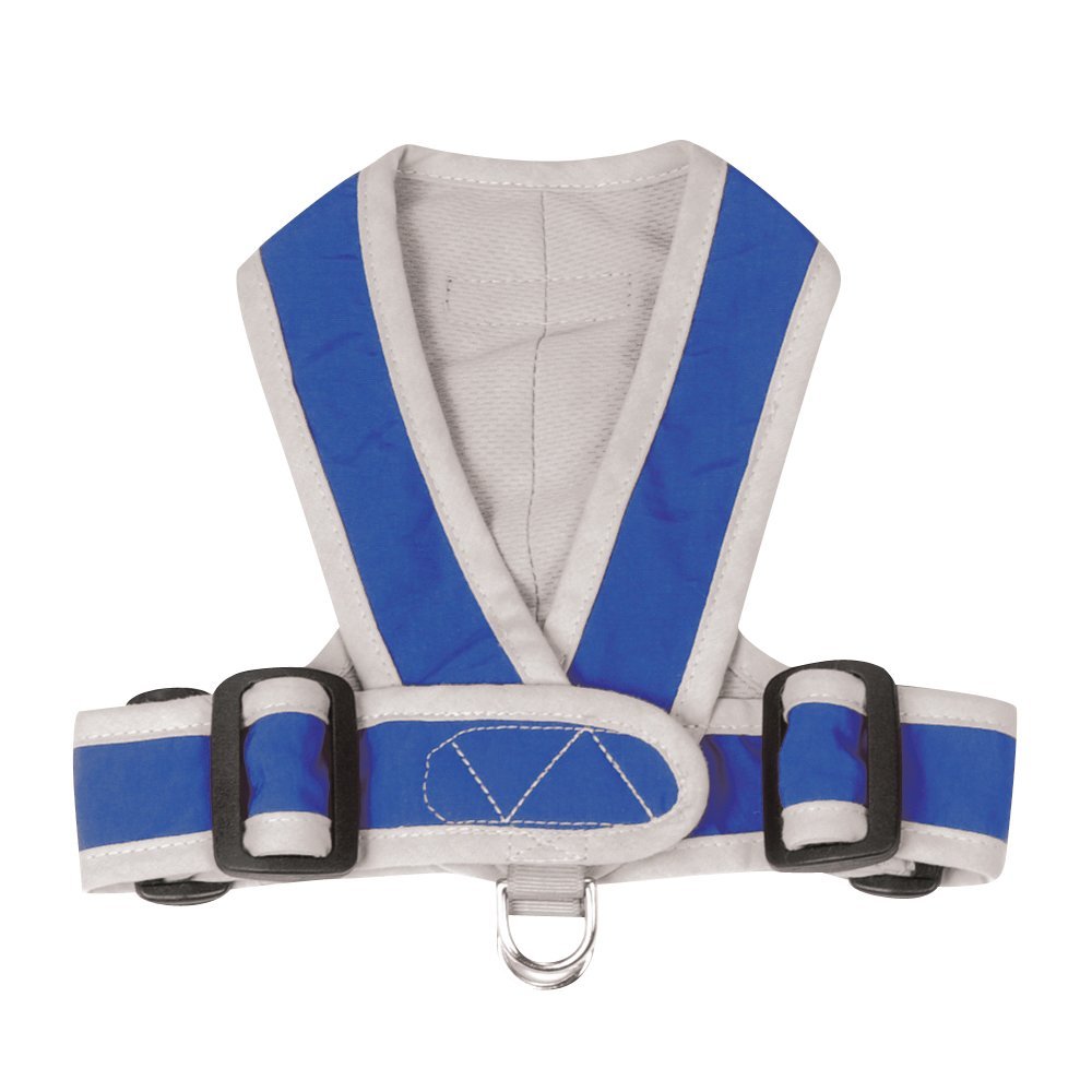 My Canine Kids Precision Fit Nylon Step-In Adjustable Dog Harness In Teacup To 40 Lbs Vest Easy On Adjustable Xxxsmall Toy Puppies To Large Soft Walking Doggy Wrap Vest (1101)(Small - Royal)