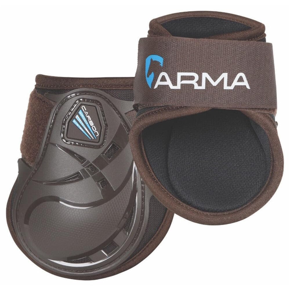 Shires Arma Carbon Fetlock Boots (Black, Full)